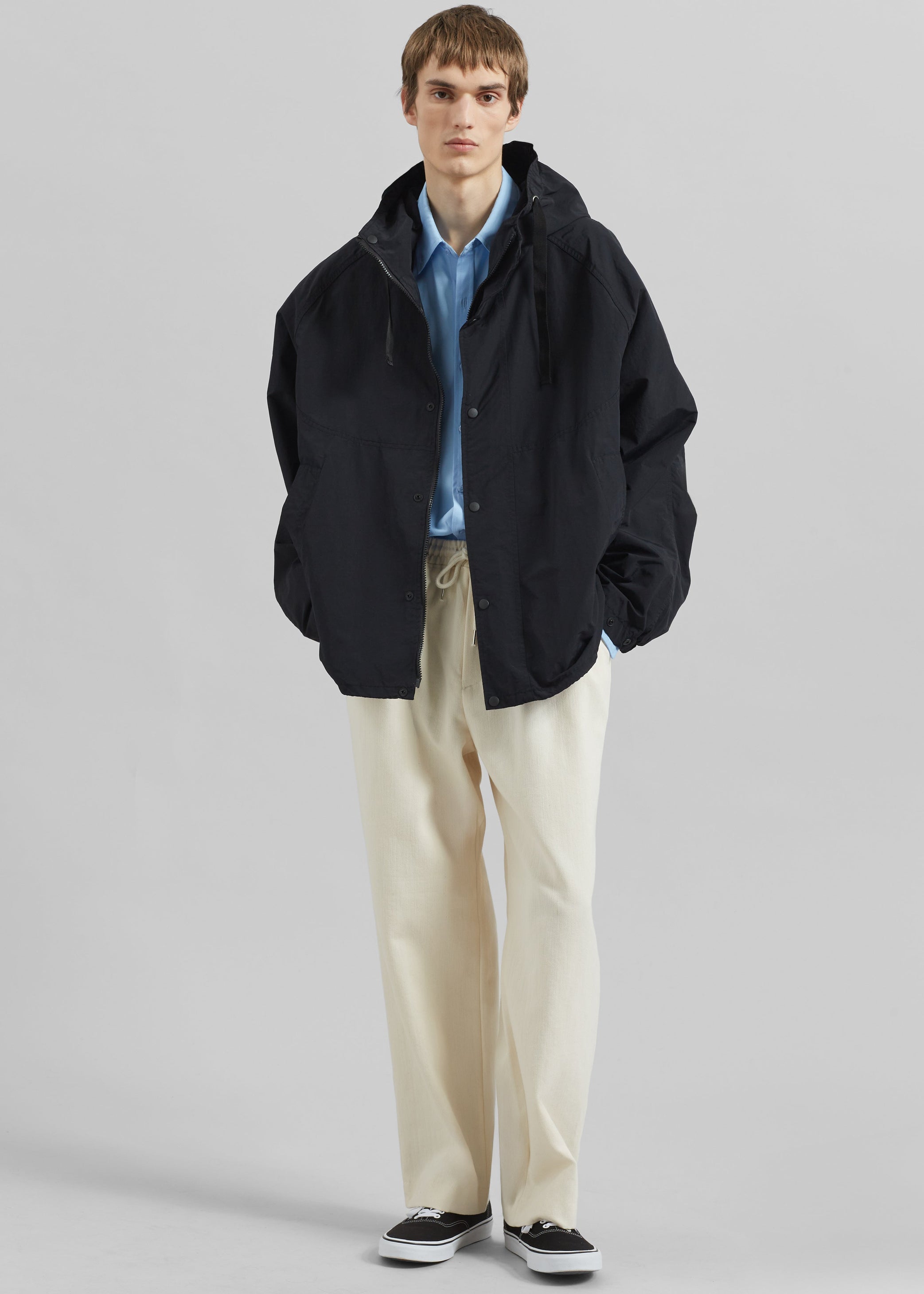 Shop the look image for Veste Haflong à capuche - Noir