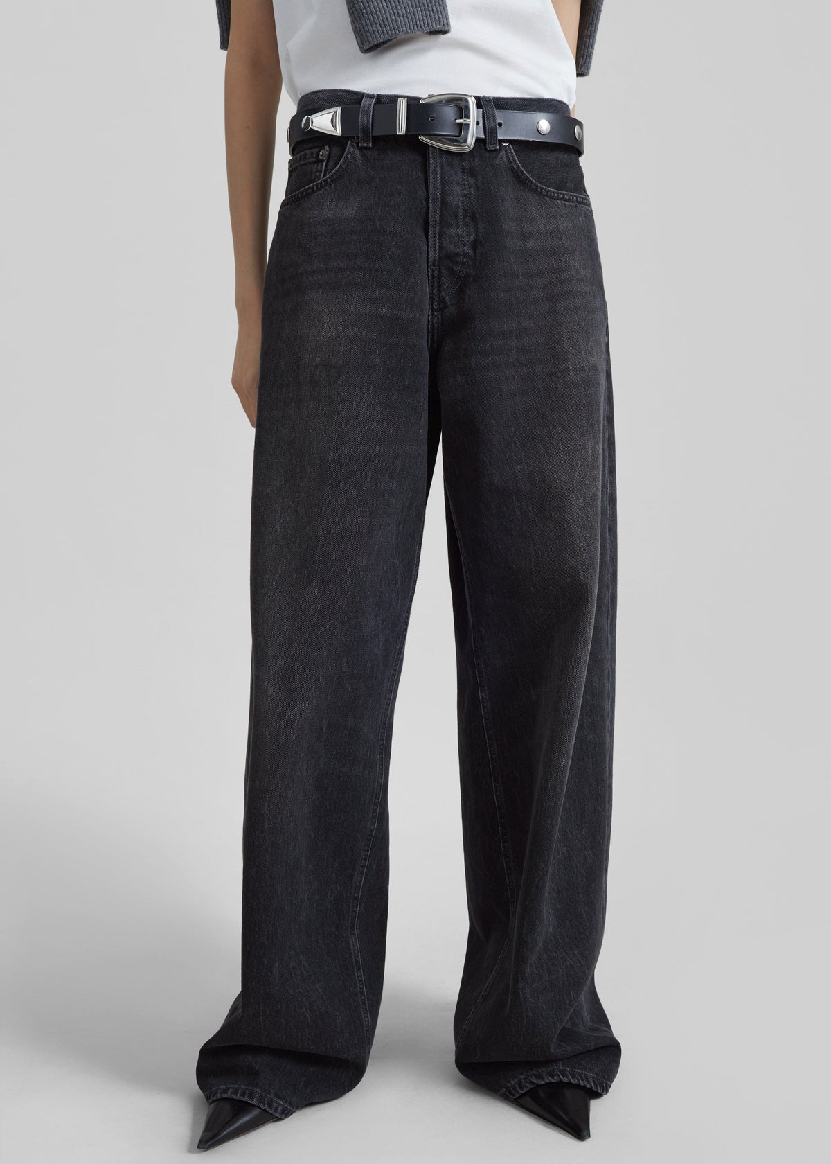 Haikure Bethany Jeans - Authentic Black Wash - 2