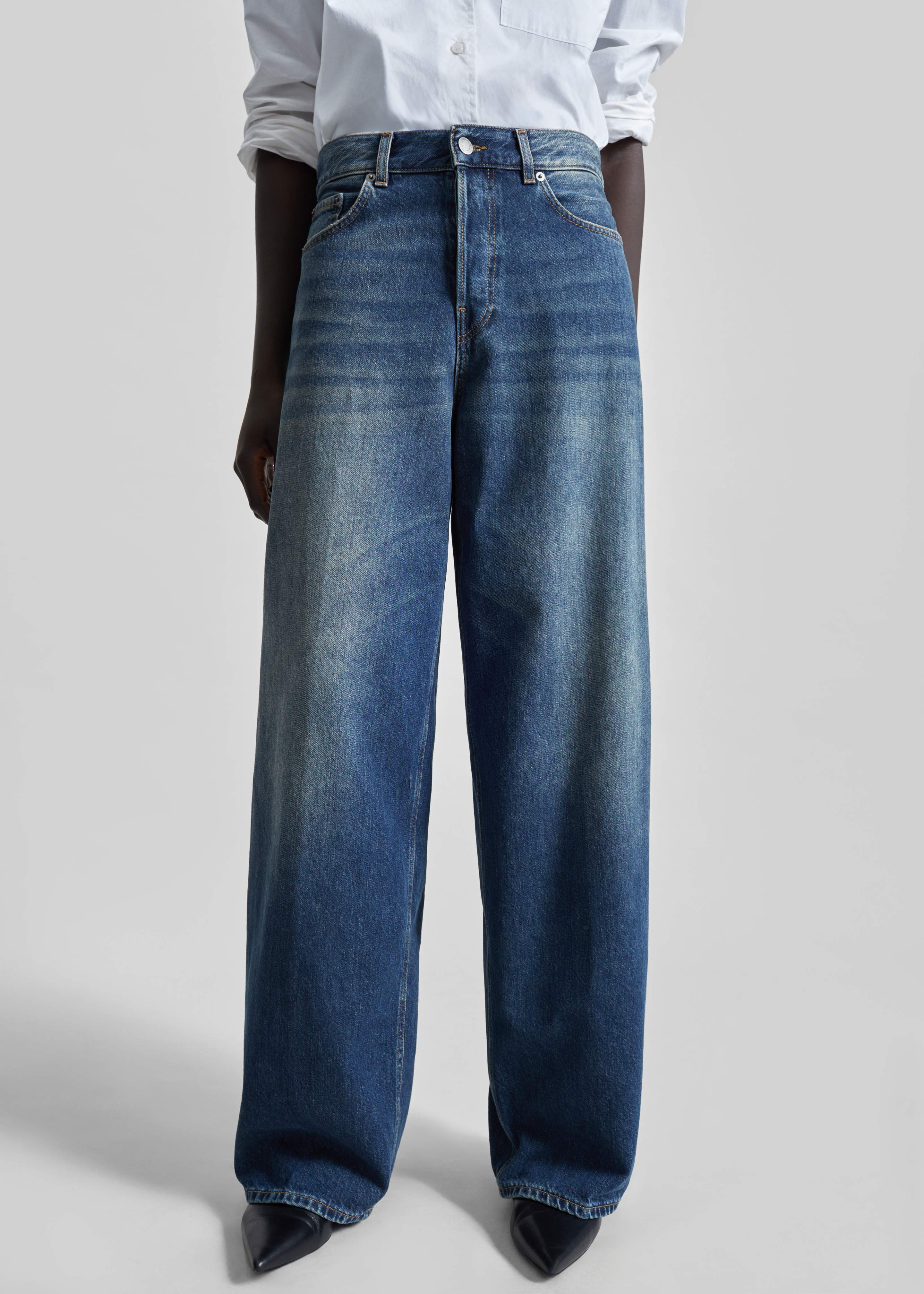Haikure Bethany Jeans - Intense Blue – The Frankie Shop Europe