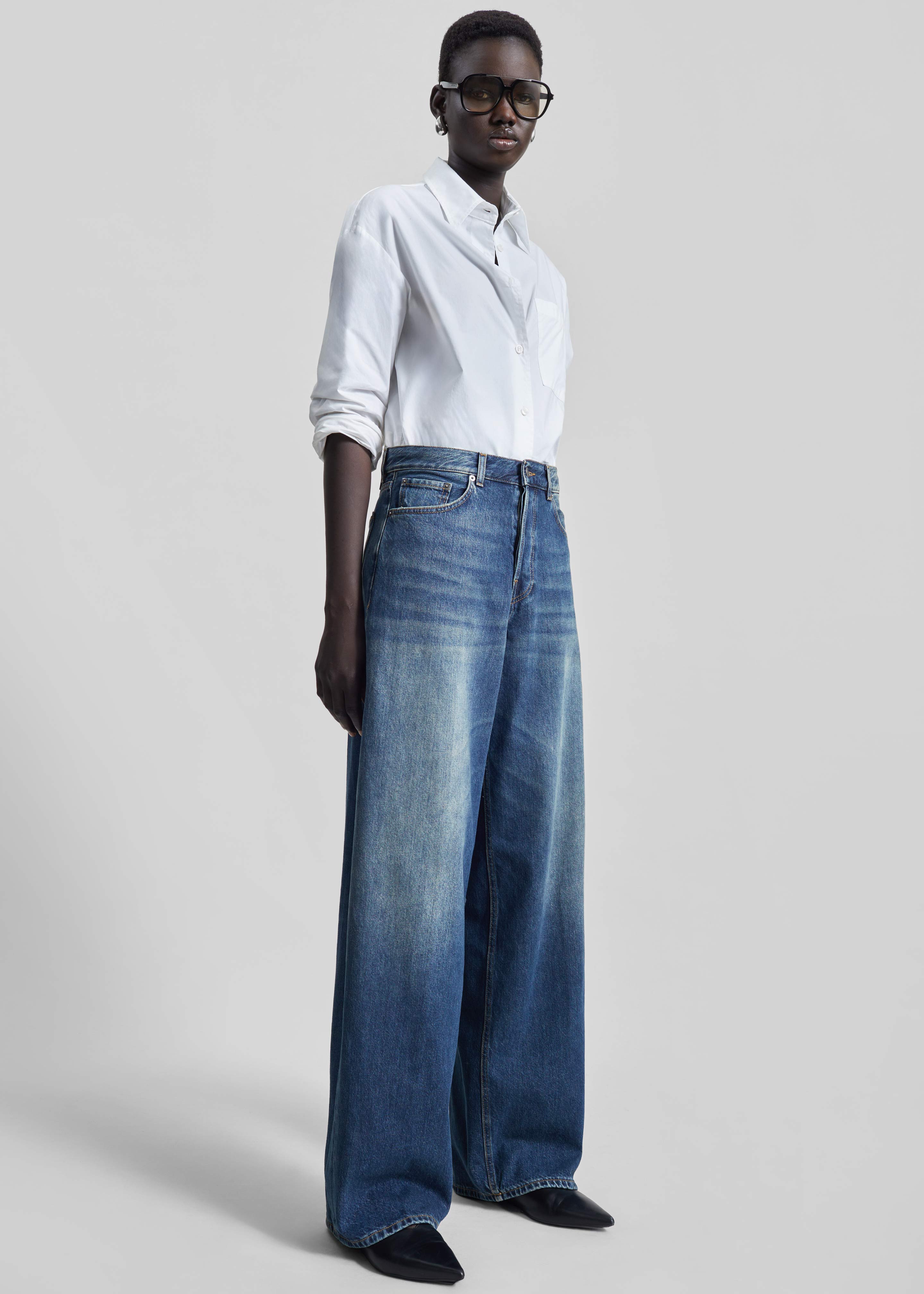Haikure Bethany Jeans - Intense Blue – The Frankie Shop Europe