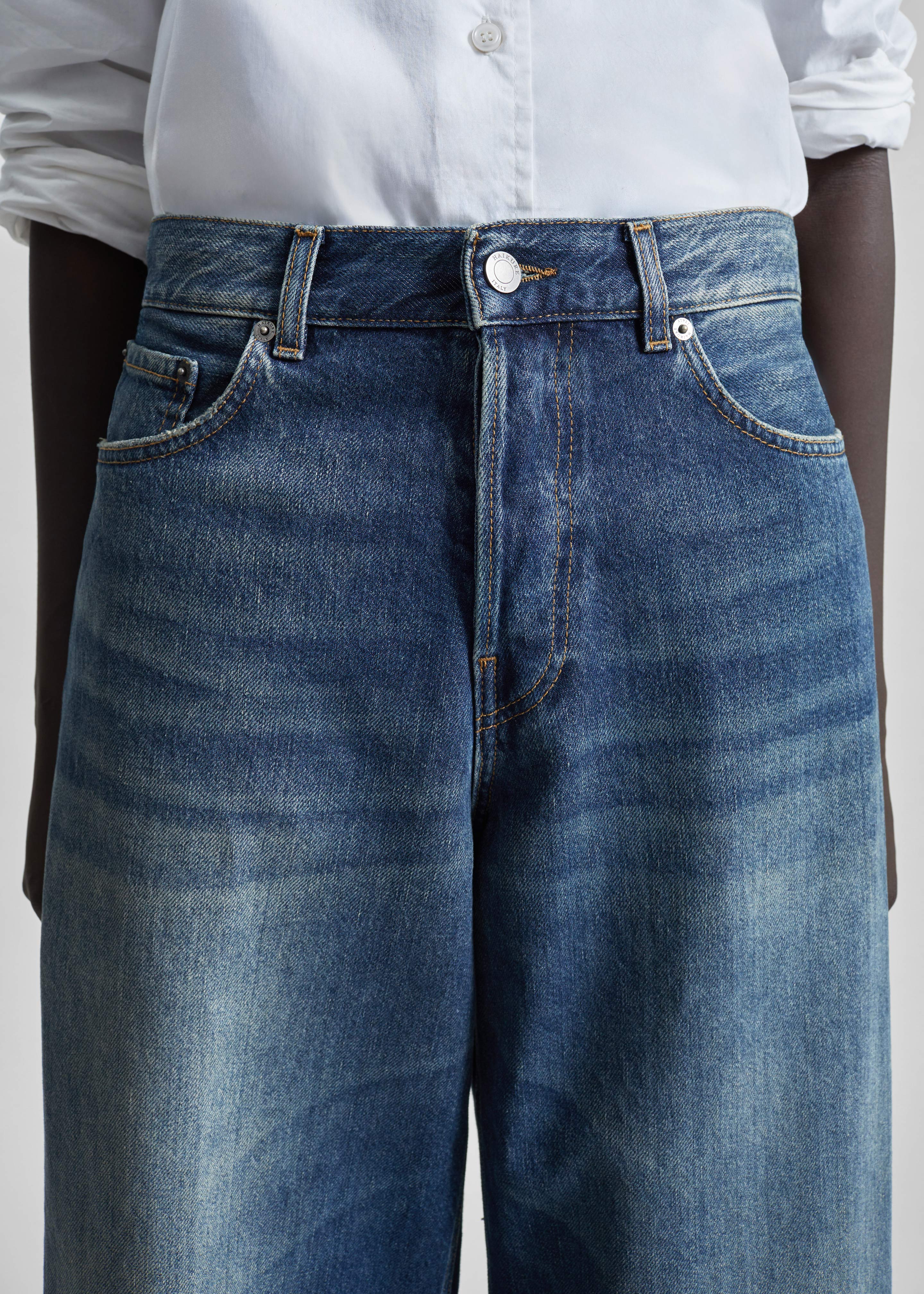 Haikure Bethany Jeans - Intense Blue – The Frankie Shop Europe