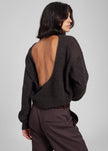 Haikure Blair Sweater - Brown