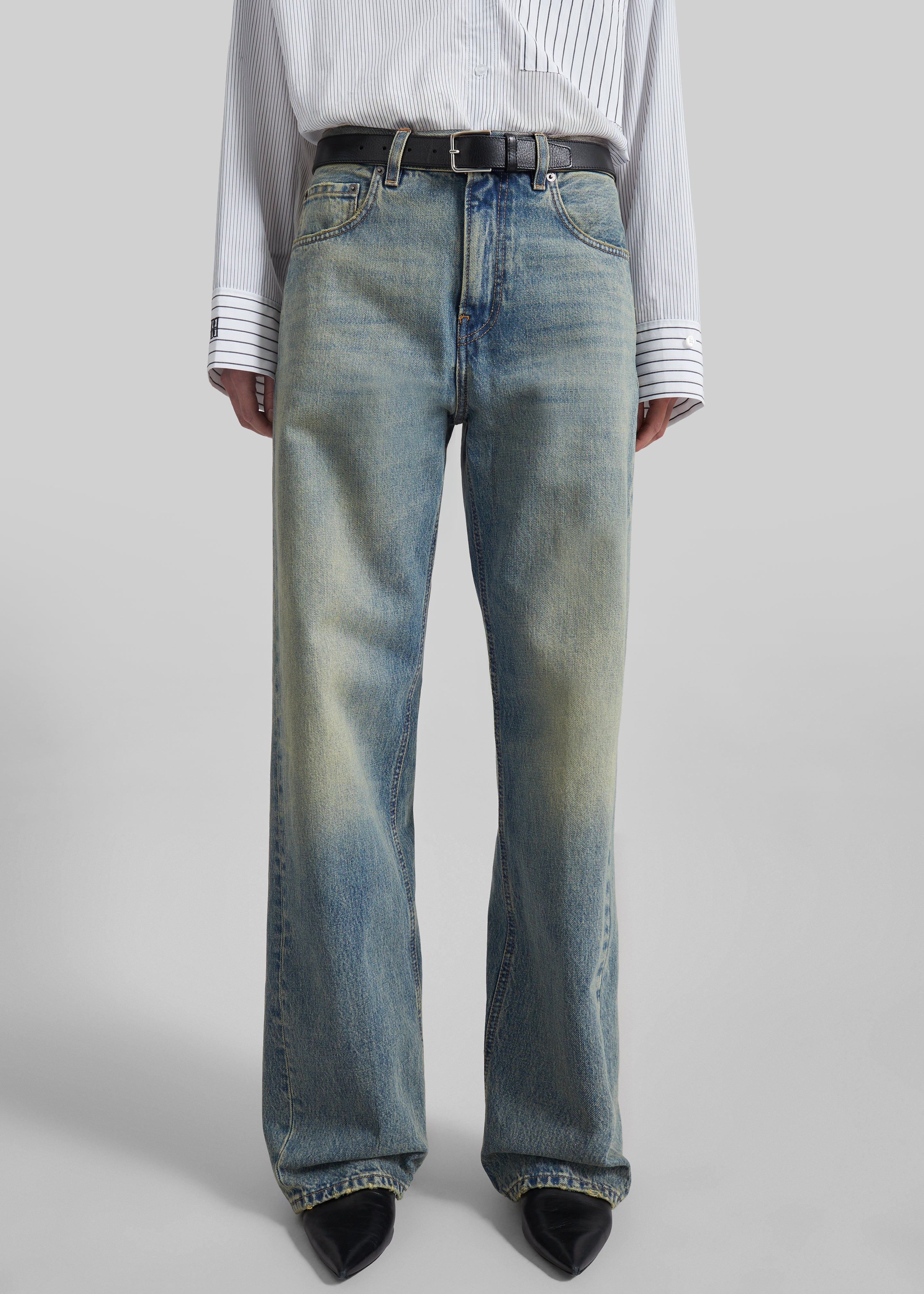 Haikure Bonnie Jeans - Earth Blue - 6