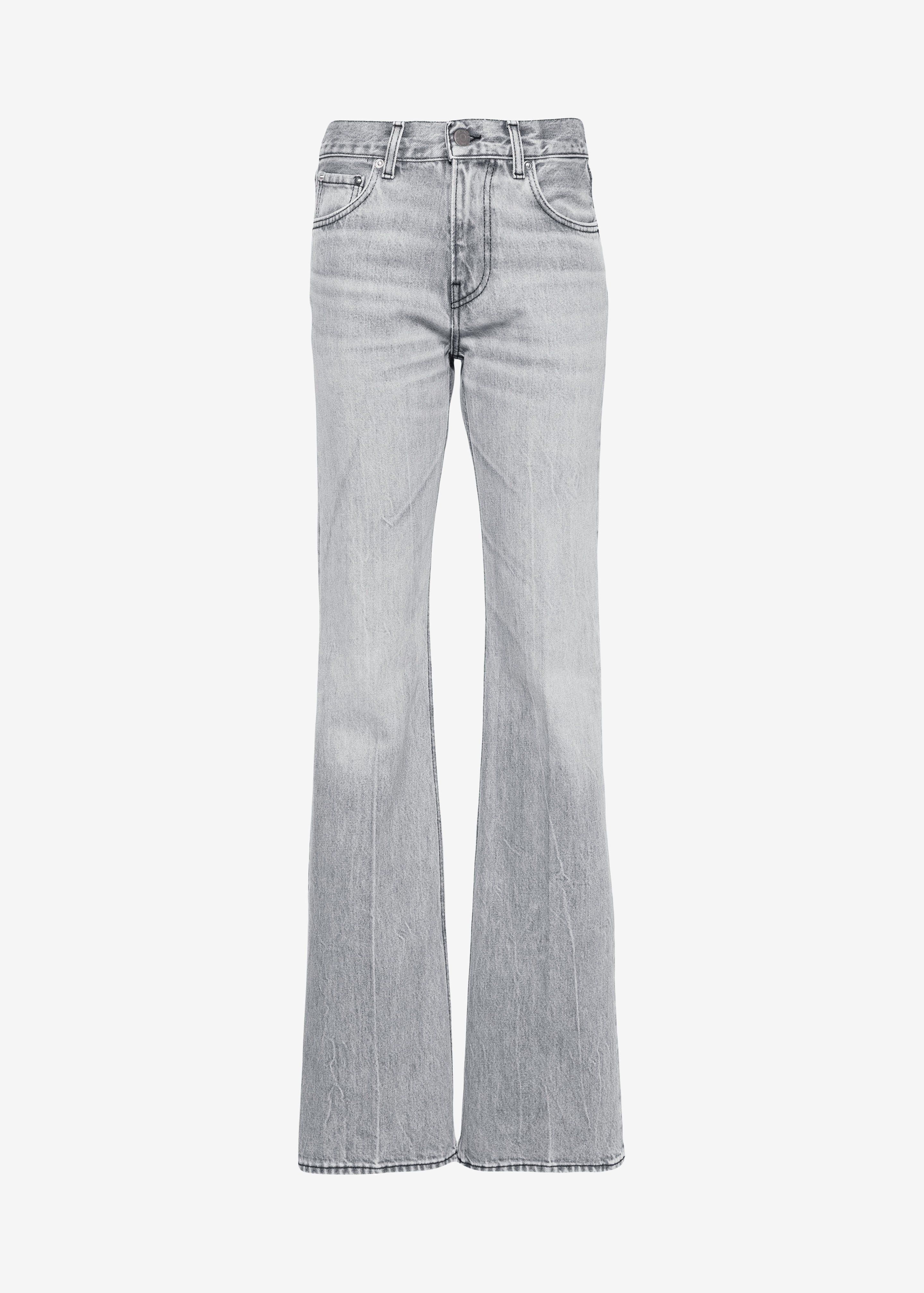 Haikure Flora Flared Jeans - Fog Grey - 8