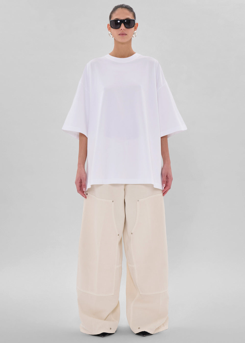 Haikure Gabrielle Top - Optical White