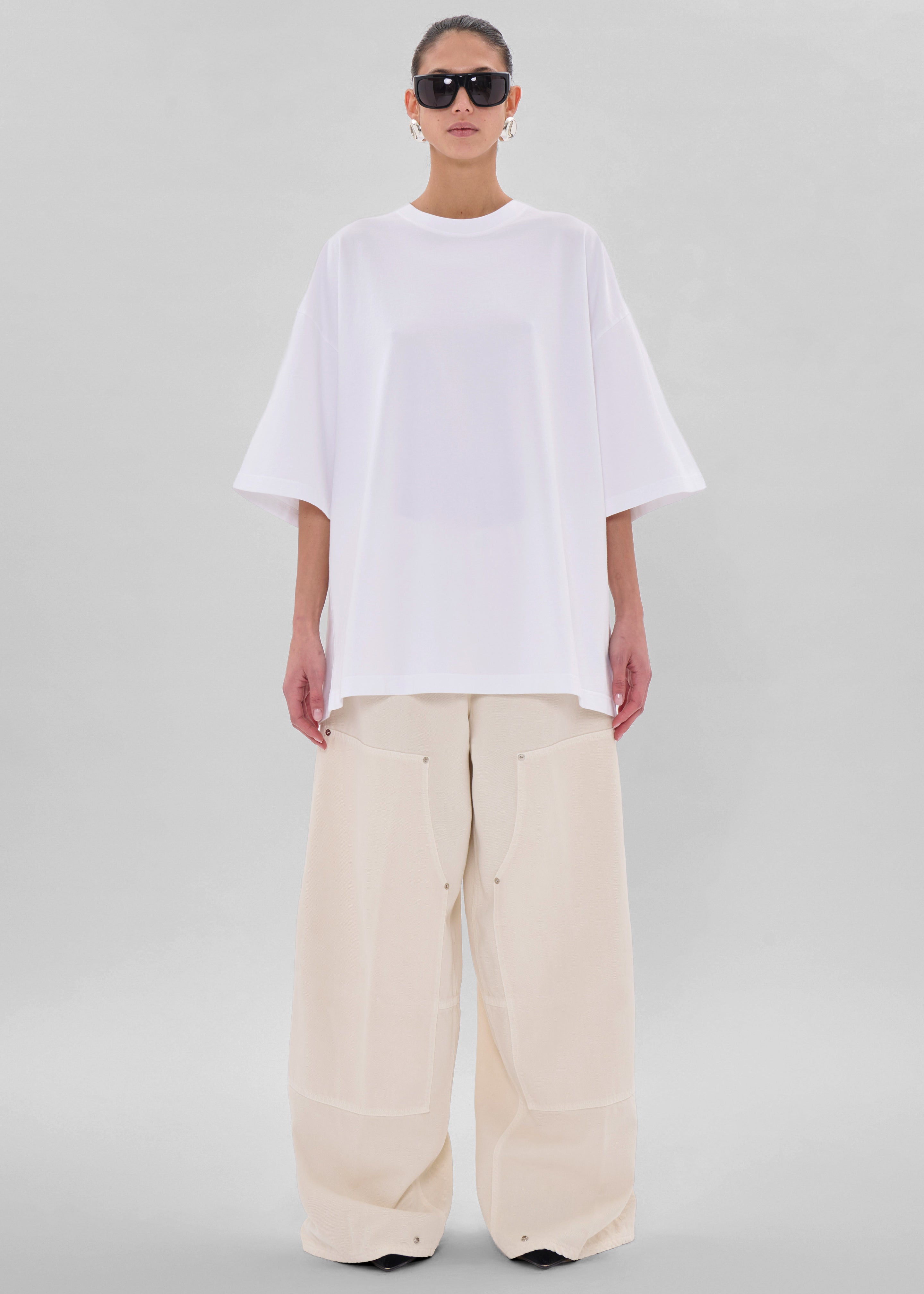 Haikure Gabrielle Top - Optical White - 1