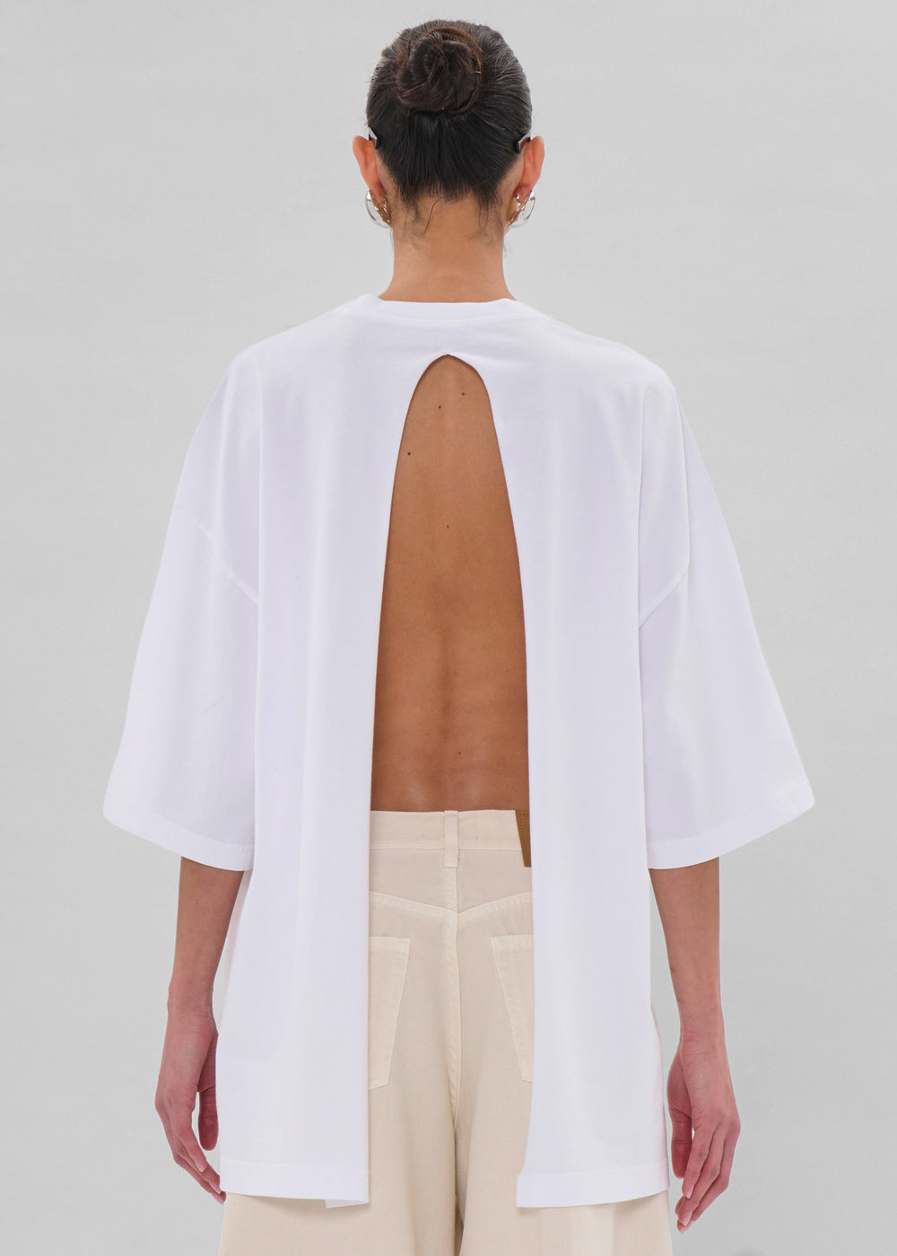Haikure Gabrielle Top - Optical White - 1