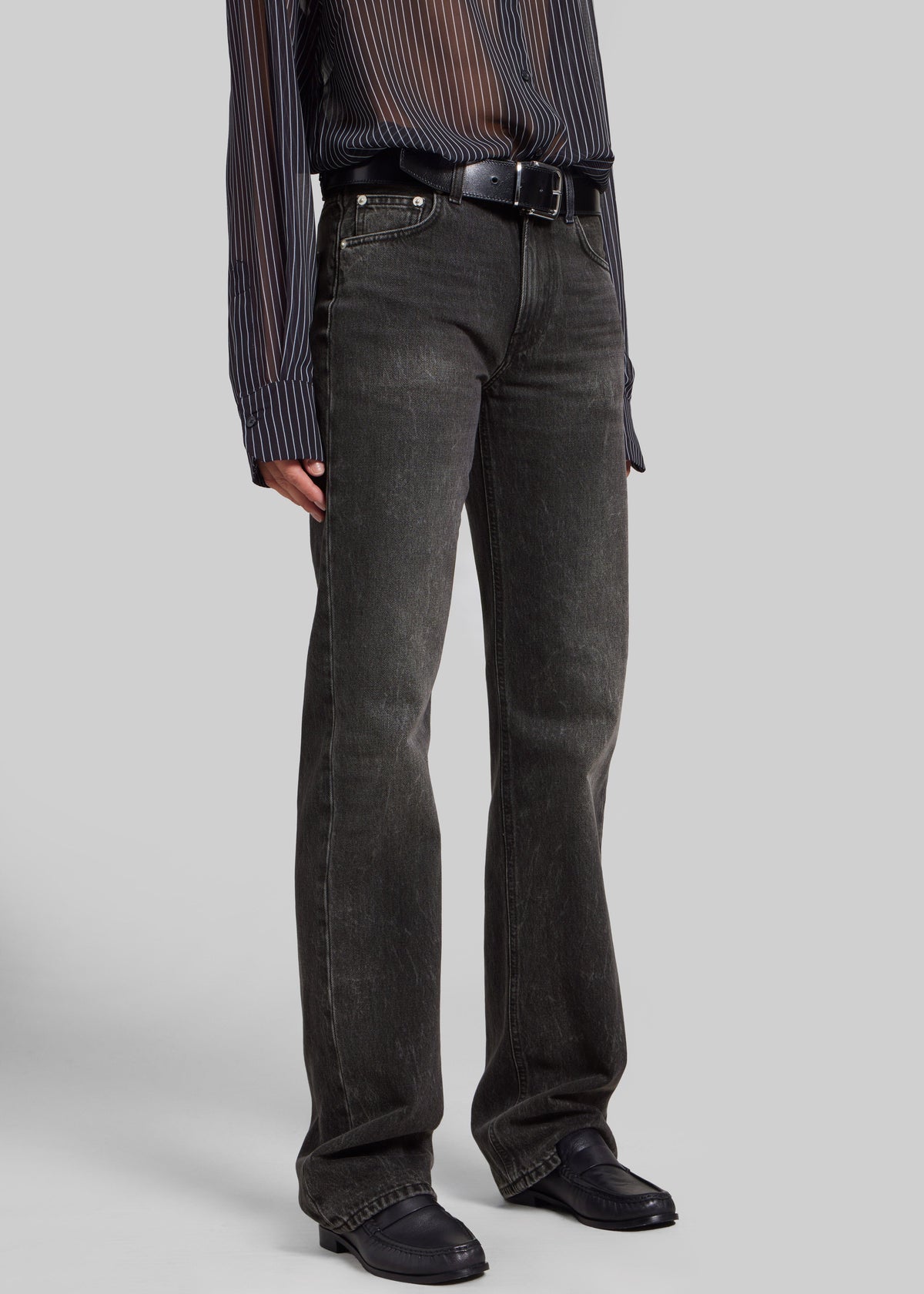 Haikure Star Jeans - Authentic Black Wash - 5