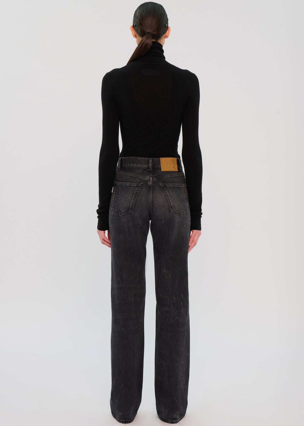 Haikure Star Jeans - Authentic Black Wash - 9