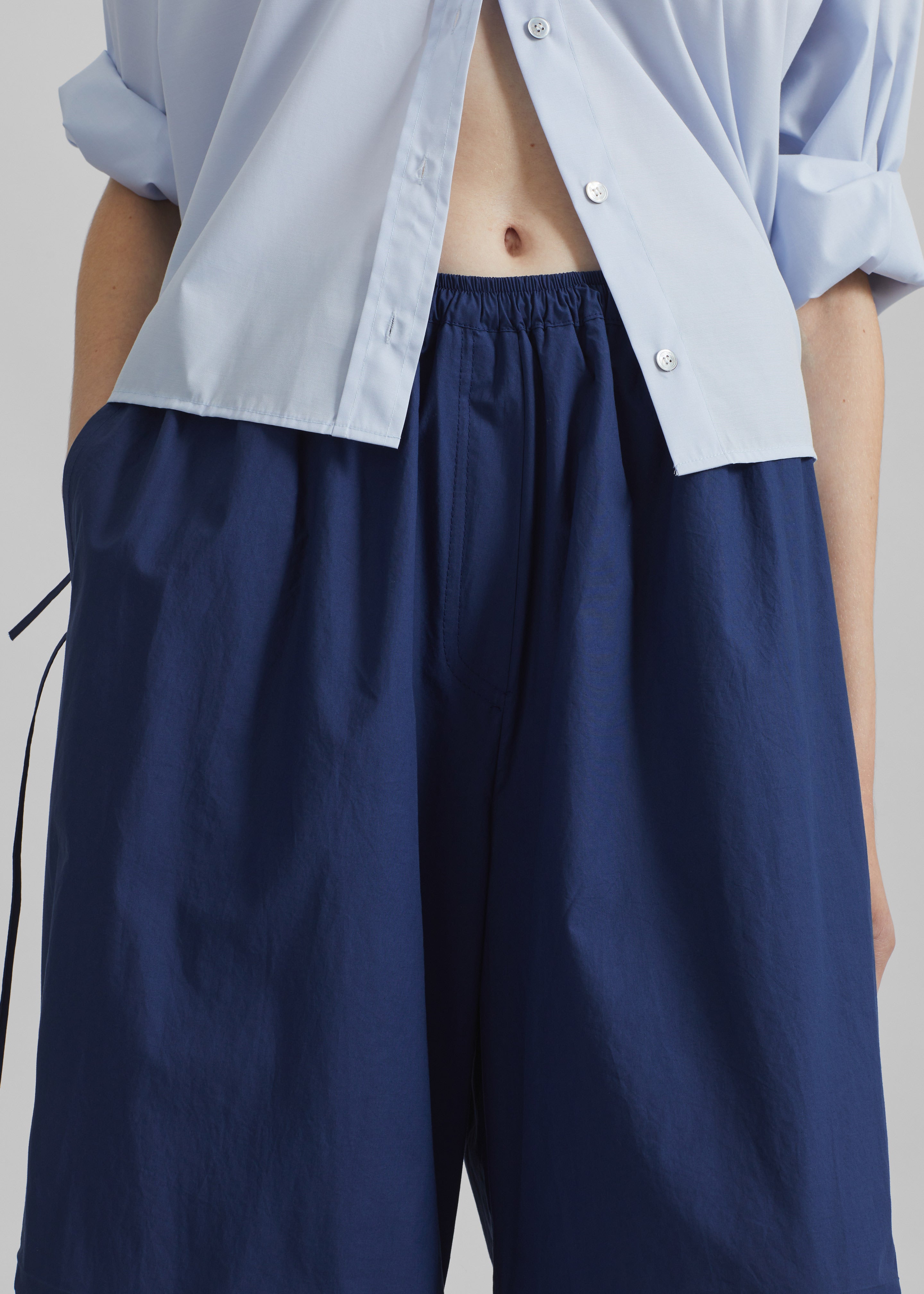 Halnaker Balloon Parachute Pants - Blue - 4