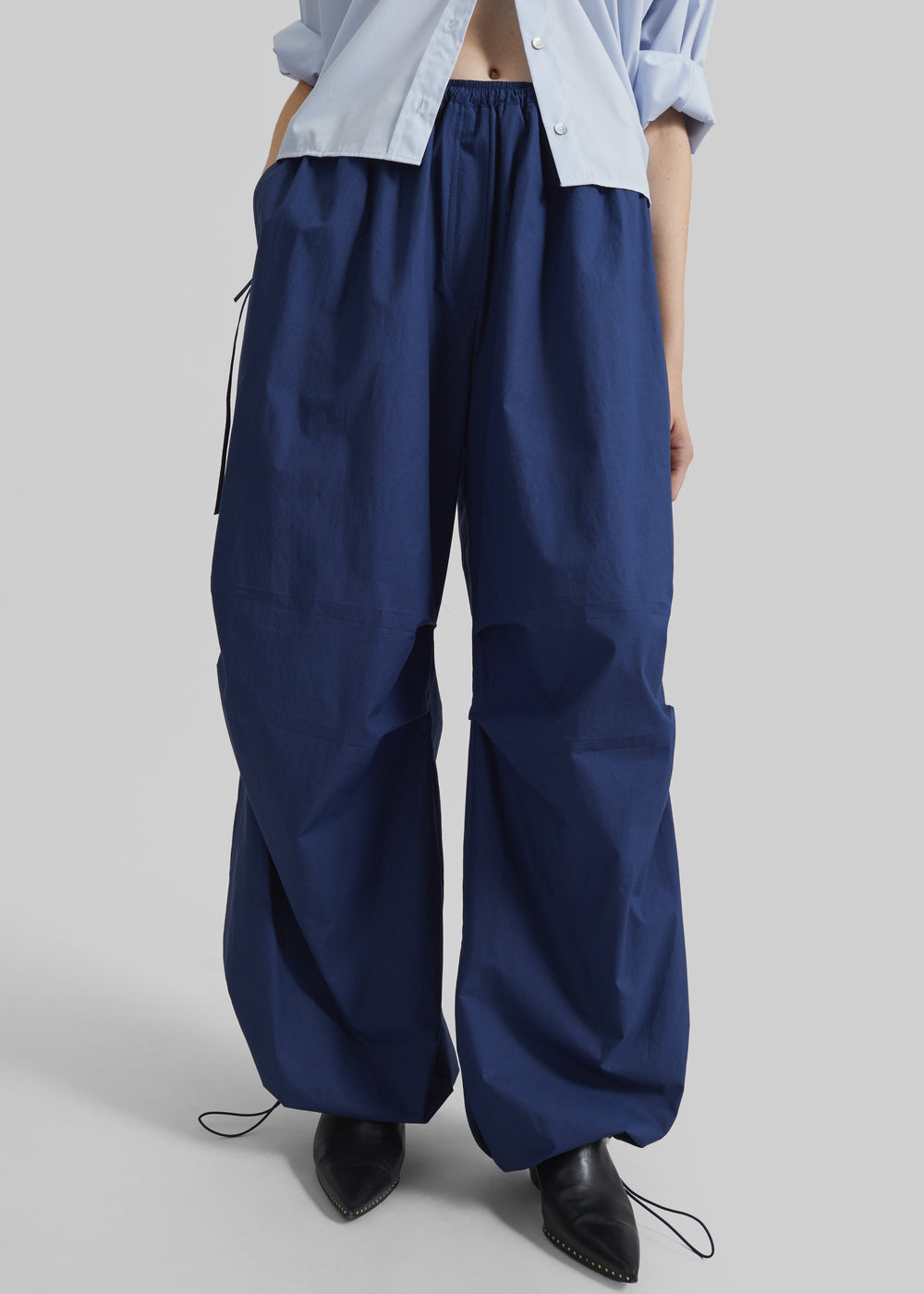 Halnaker Balloon Parachute Pants - Blue - 1