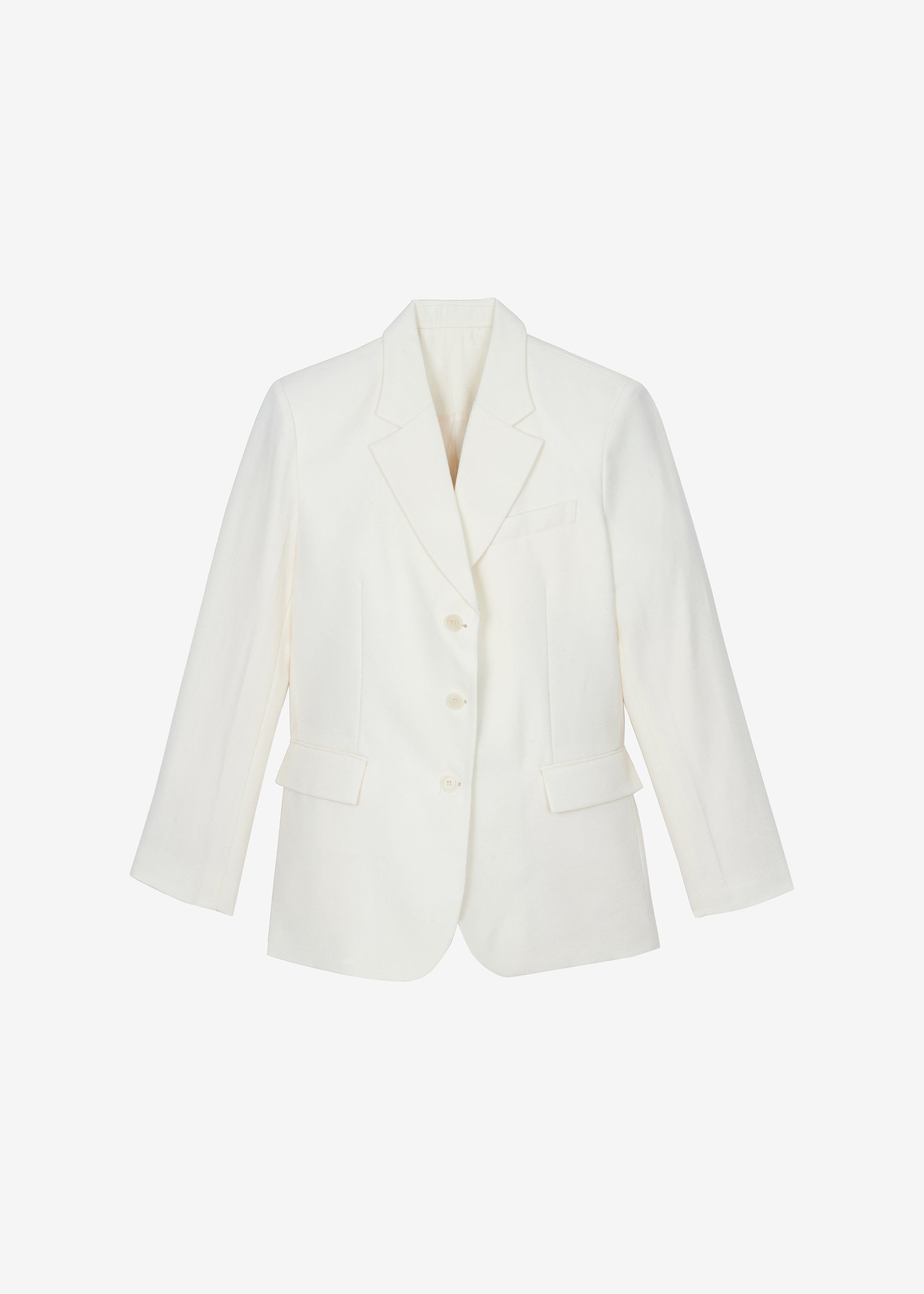 Halser Oversized Blazer - Ivory - 6