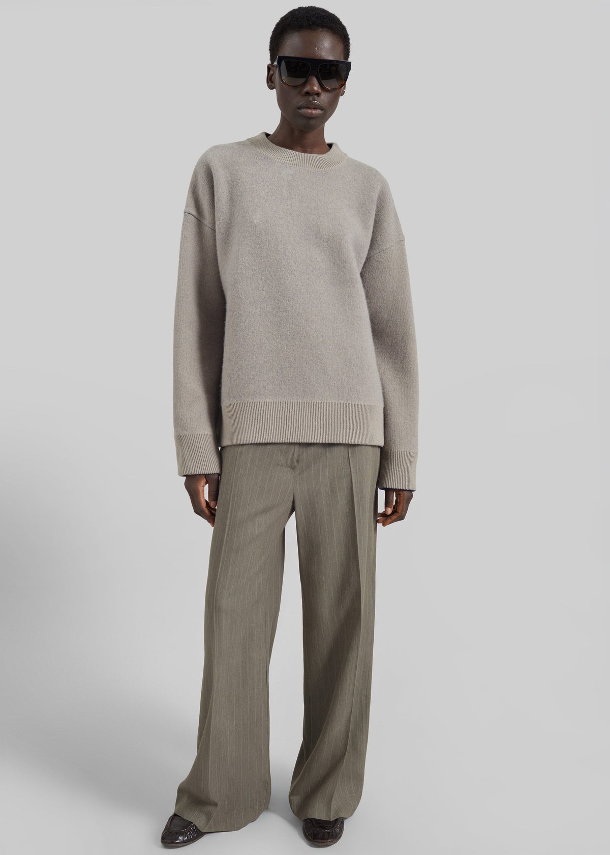 Hana Wool Sweater - Taupe