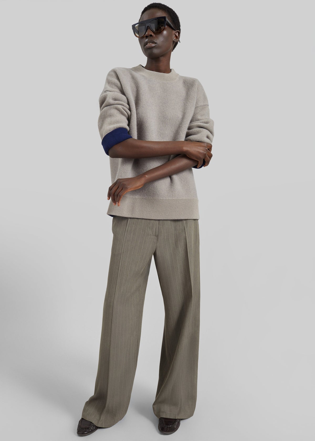 Hana Wool Sweater - Taupe
