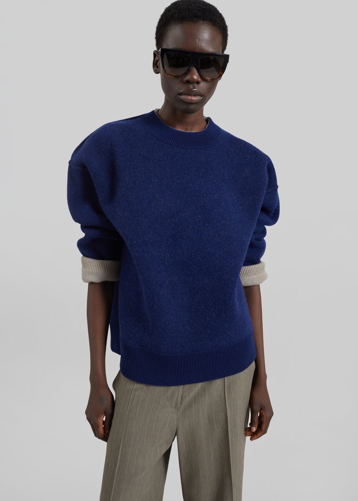Hana Wool Sweater - Taupe