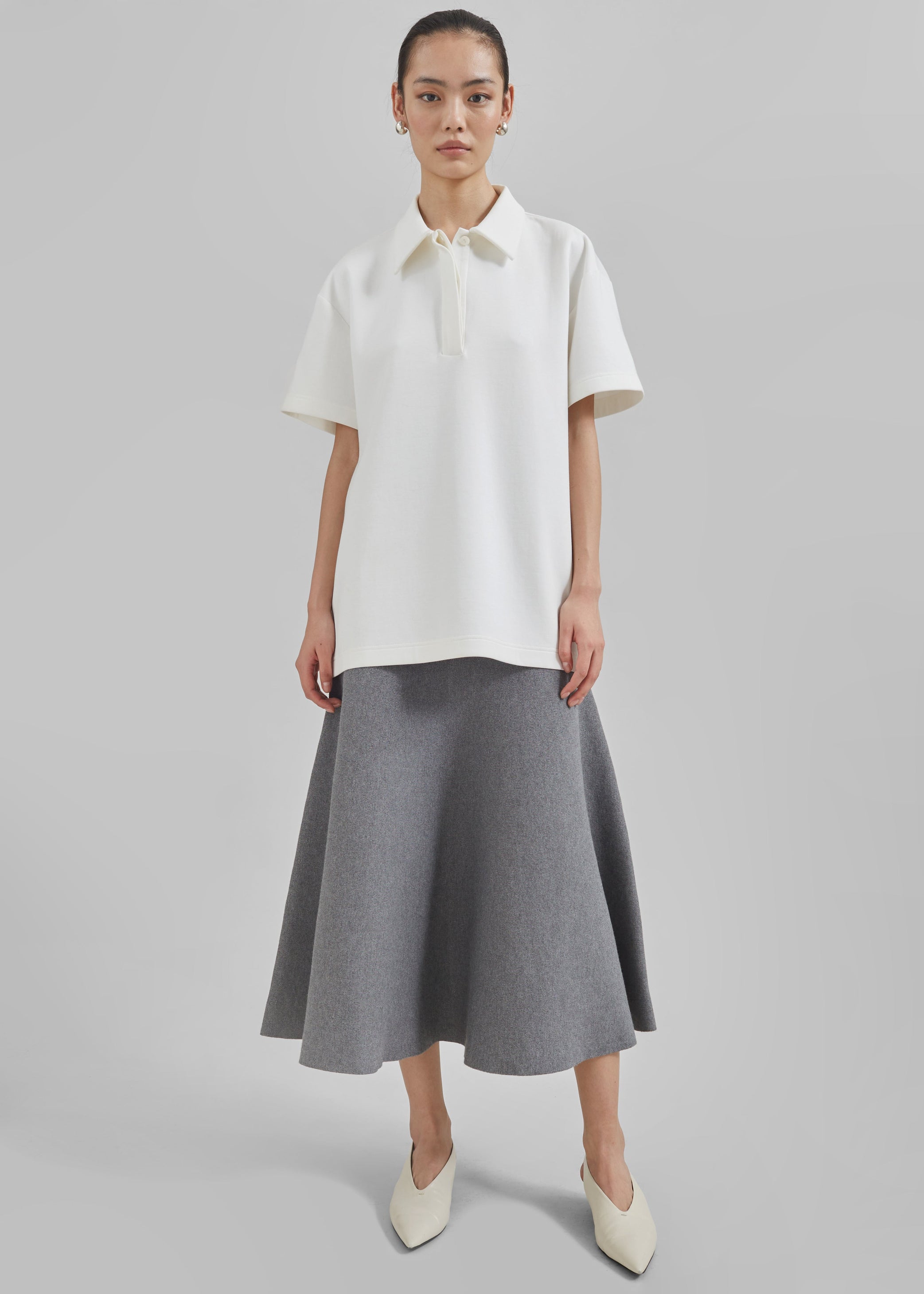Shop the look image for Harper Polo Shirt - White