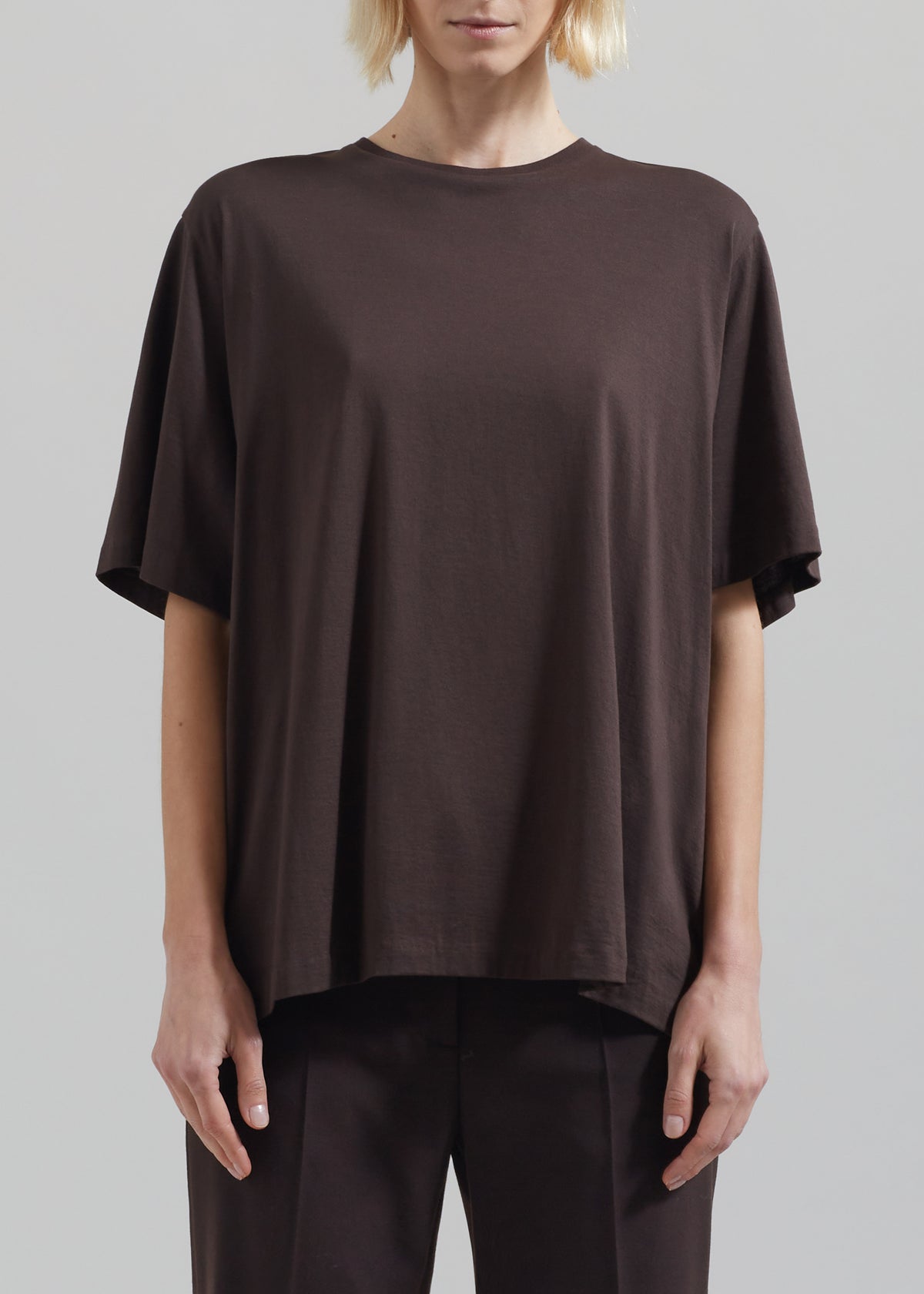 Harper Soft Organic T-Shirt - Brown - 8