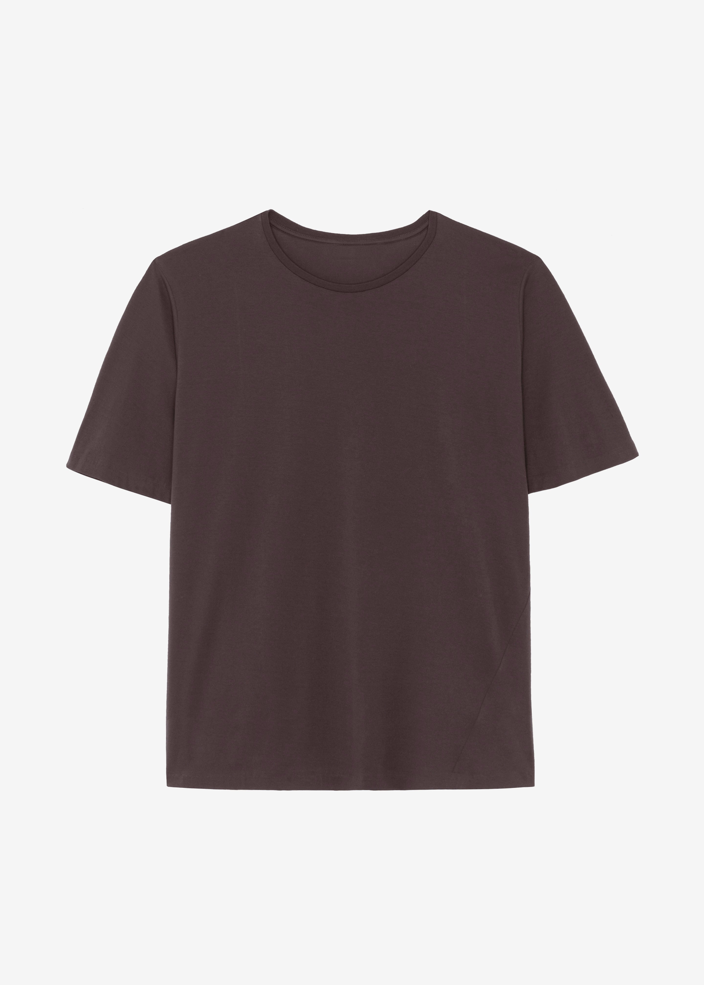 Harper Soft Organic T-Shirt - Brown - 8