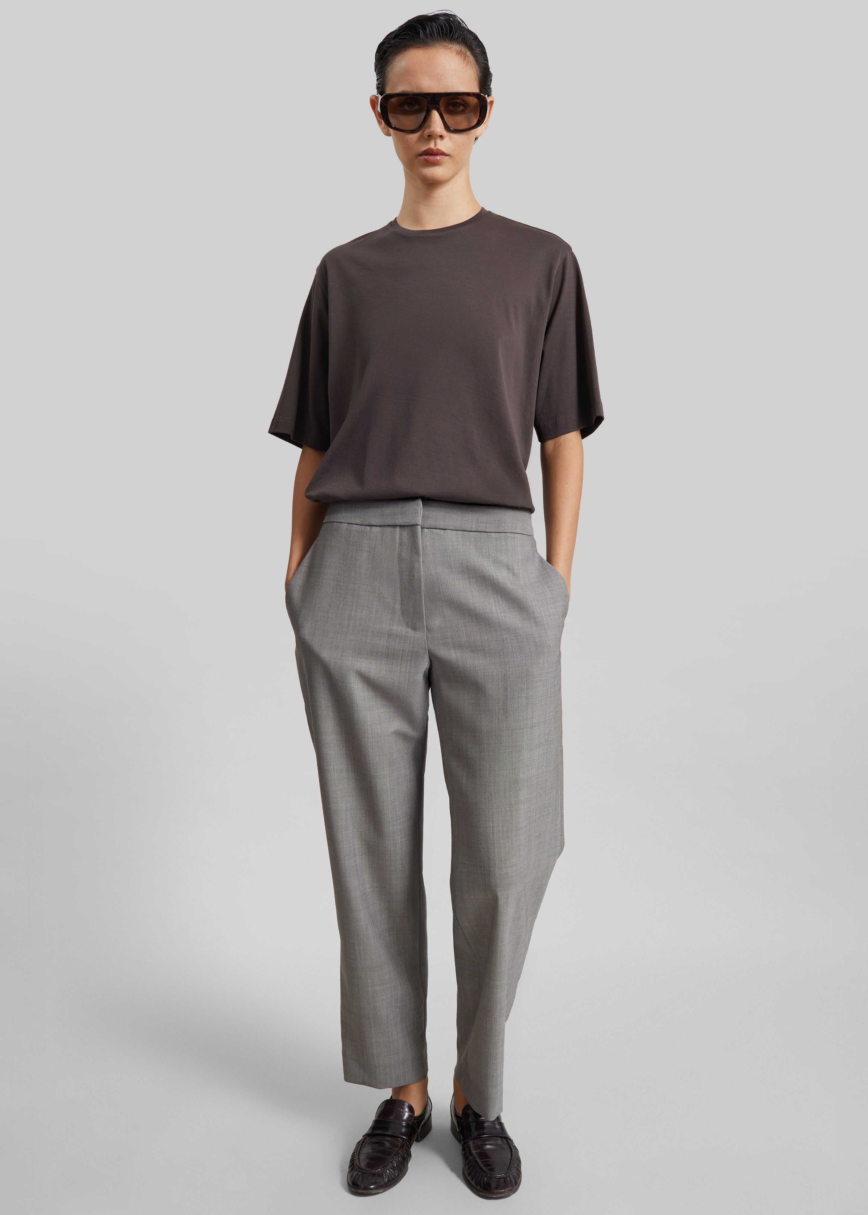 Harper Soft Organic T-Shirt - Brown - 4