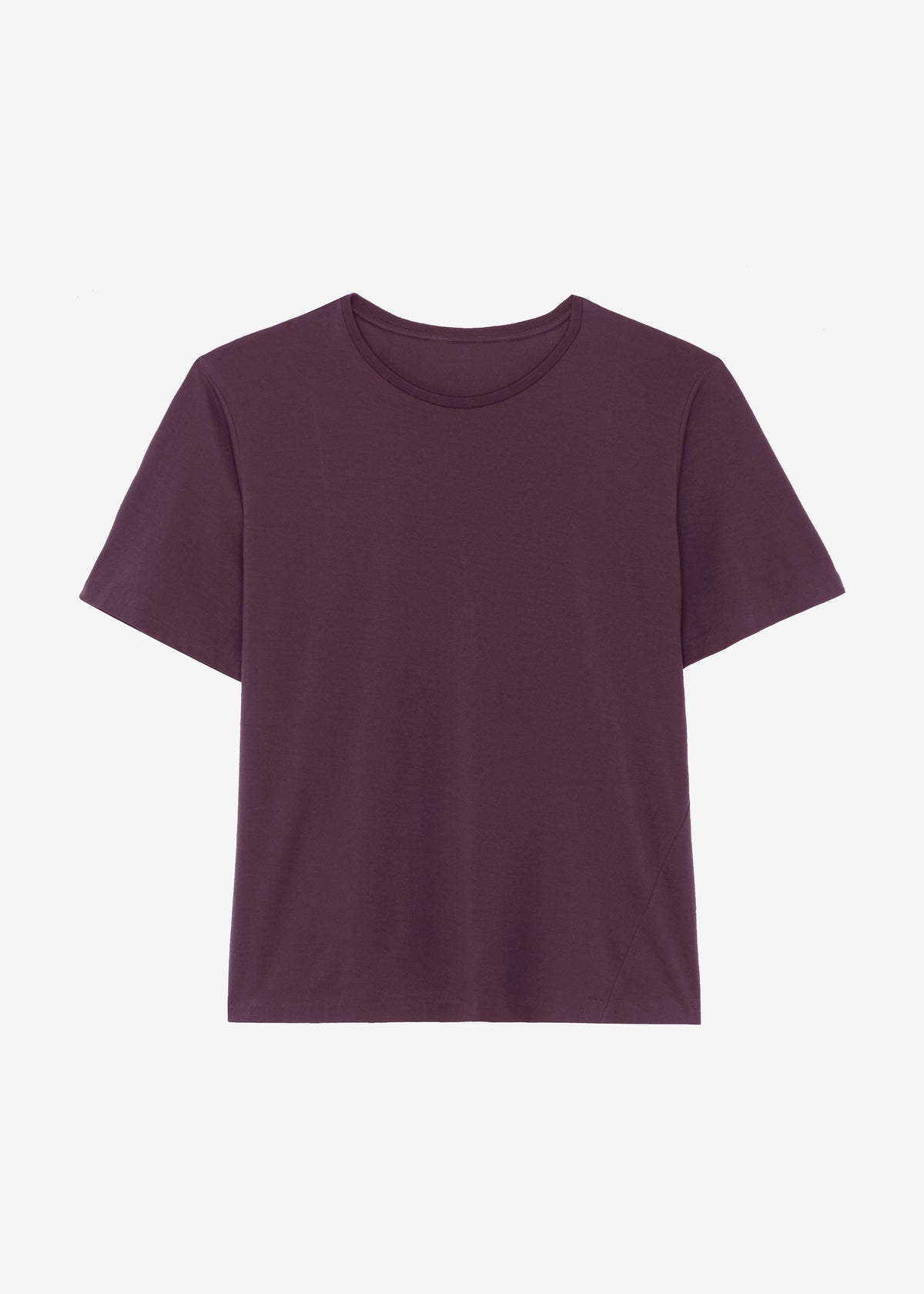 Harper Soft Organic T-Shirt - Dark Plum - 11