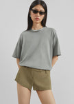 Harper Soft Organic T-Shirt - Light Khaki