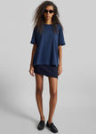 T-shirt Harper Soft Organic - Bleu marine