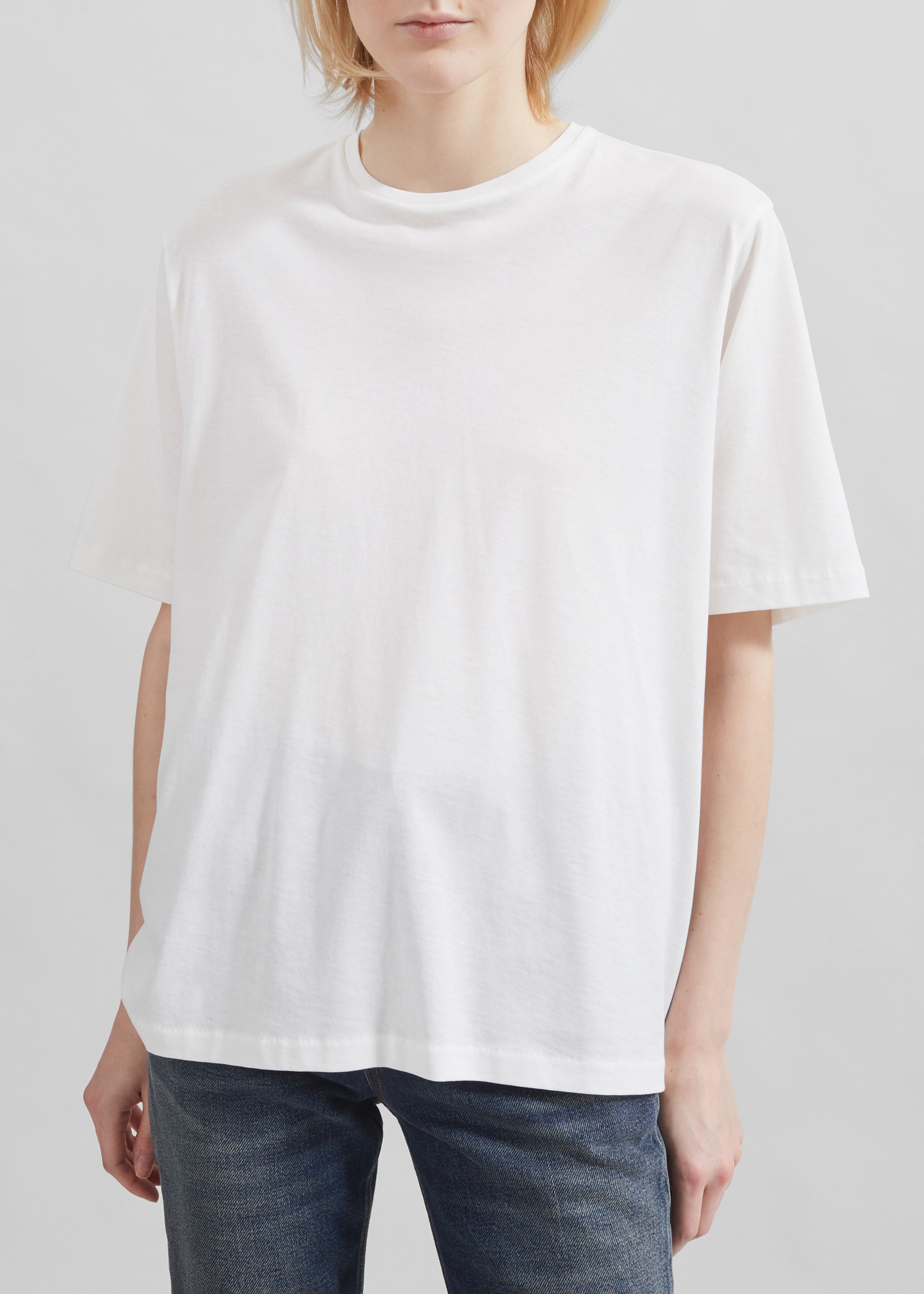 Harper Soft Organic T-Shirt - Off White - 3