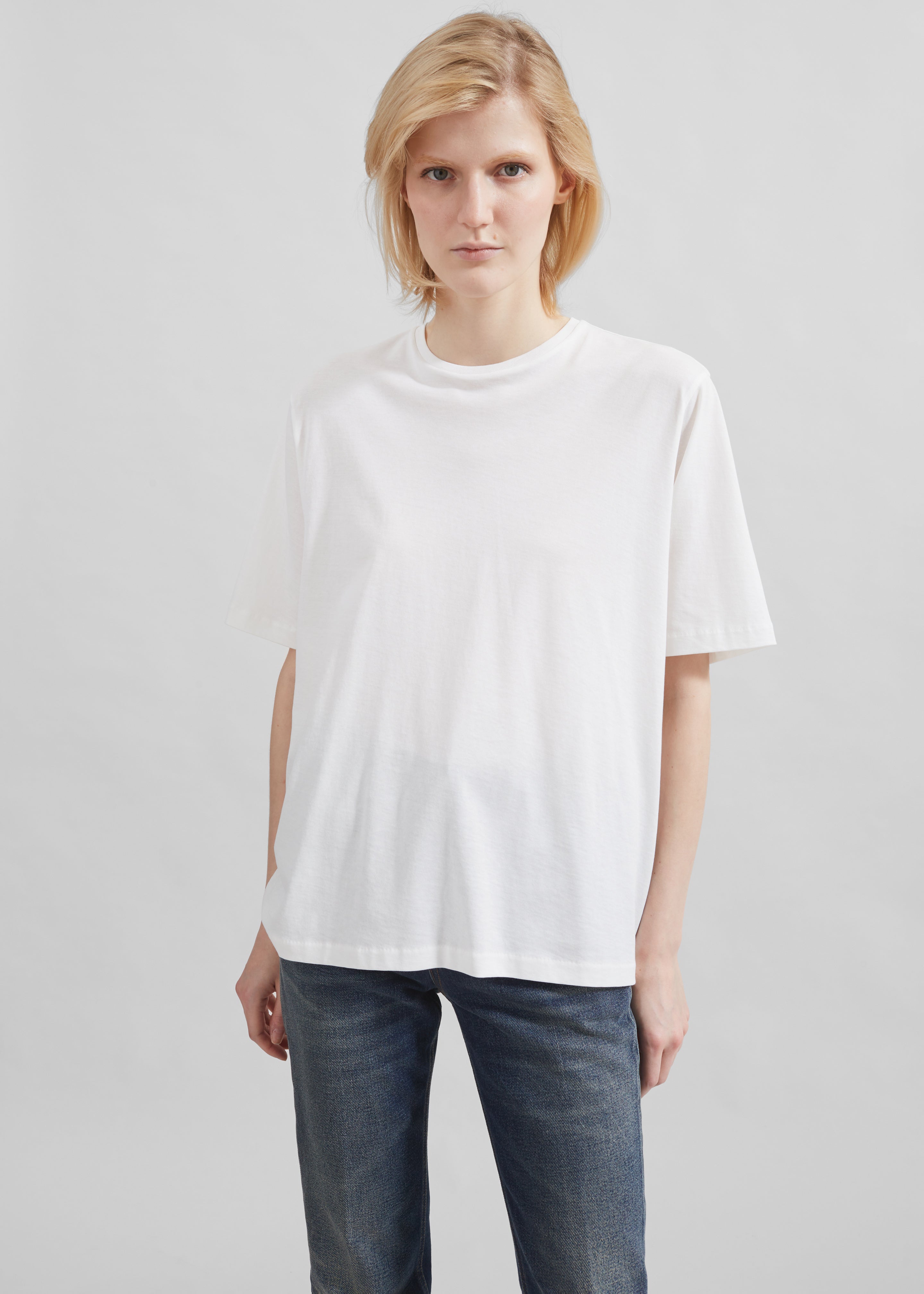 Harper Soft Organic T-Shirt - Off White - 6