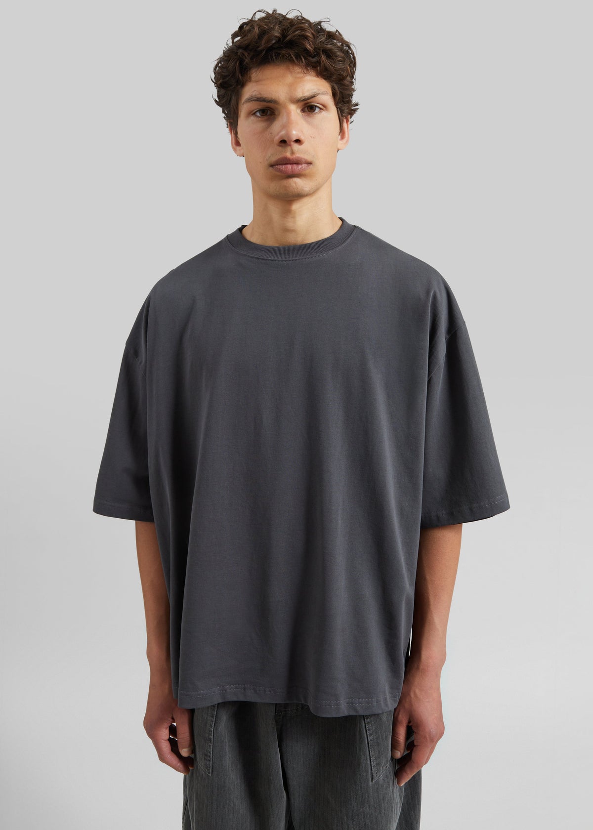 Harris Oversized T-Shirt - Slate Grey - 4