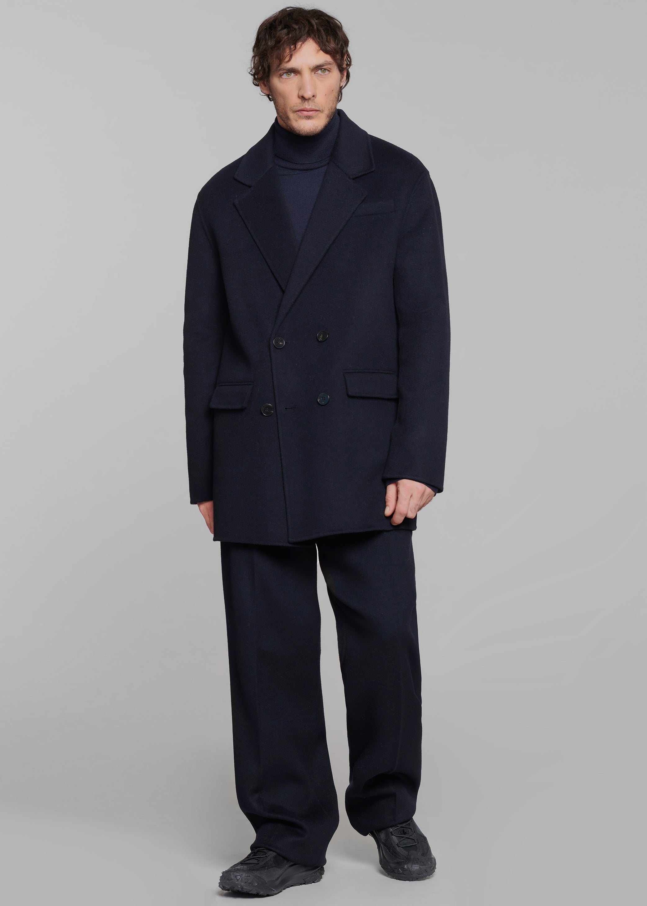 Shop the look image for Harry Wool Blazer - Navy