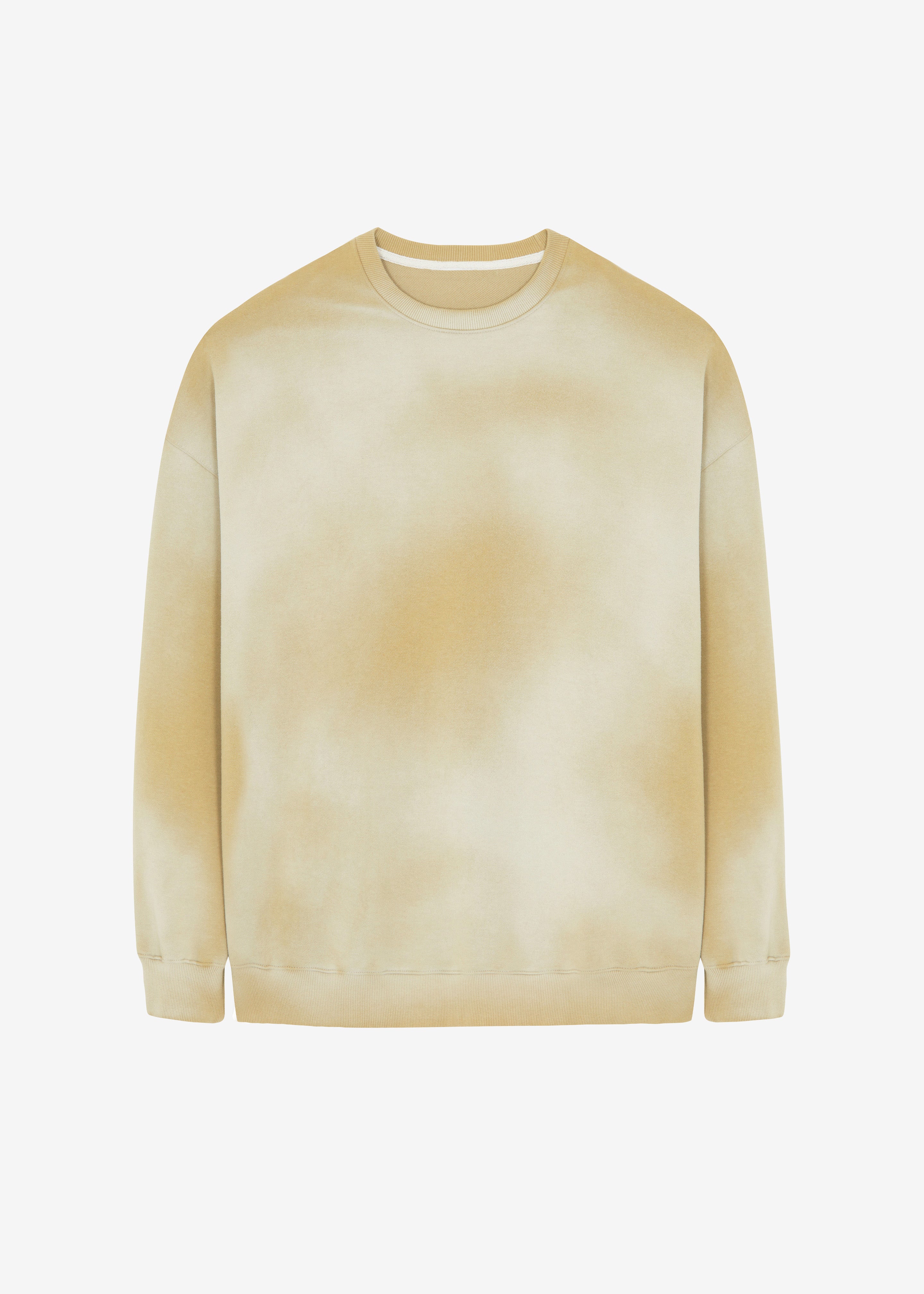 Hart Tie Dye Sweatshirt - Beige - 16