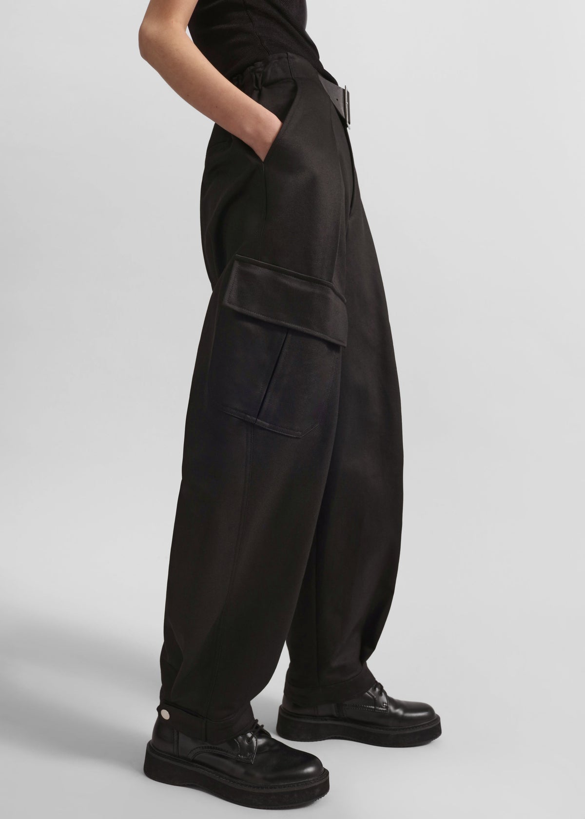 Haskel Cargo Pants - Black - 4