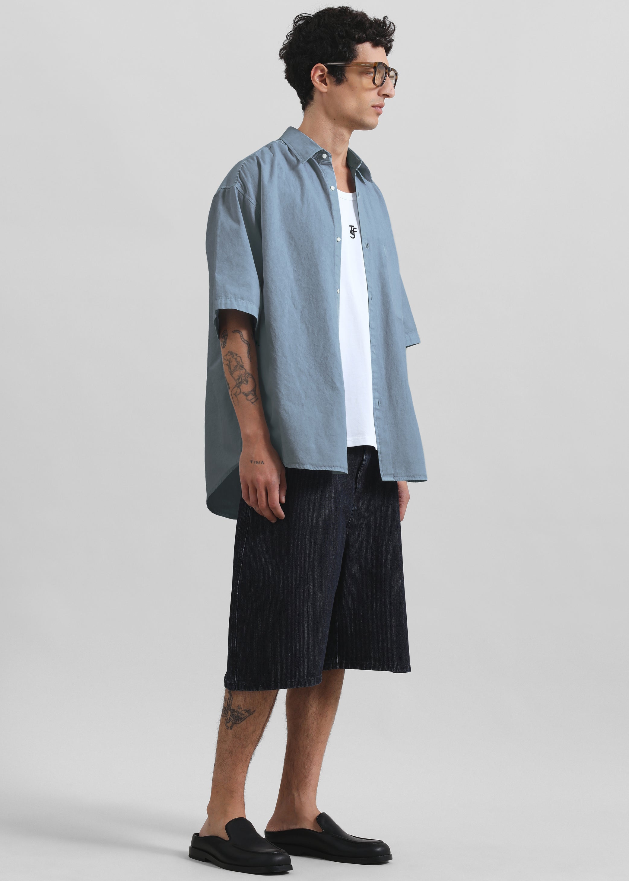 Shop the look image for Havre Button Down Shirt - Blue