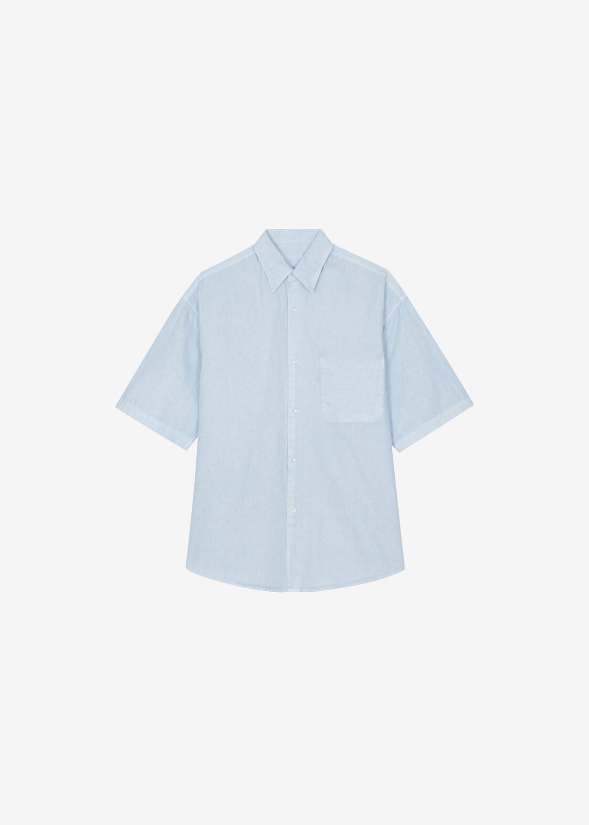 Havre Button Down Shirt - Pale Blue - 7