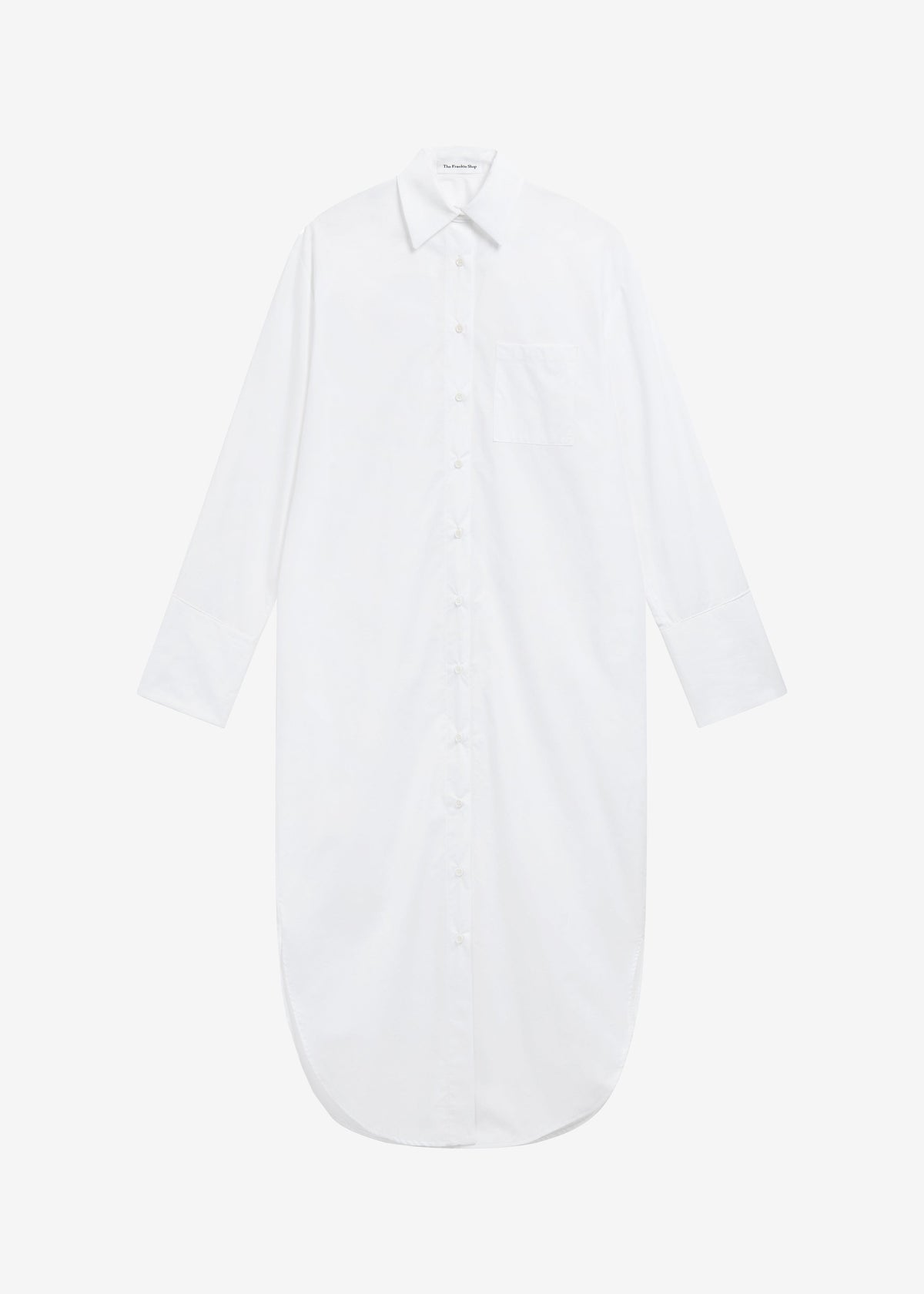 Helena Shirt Dress - White - 7