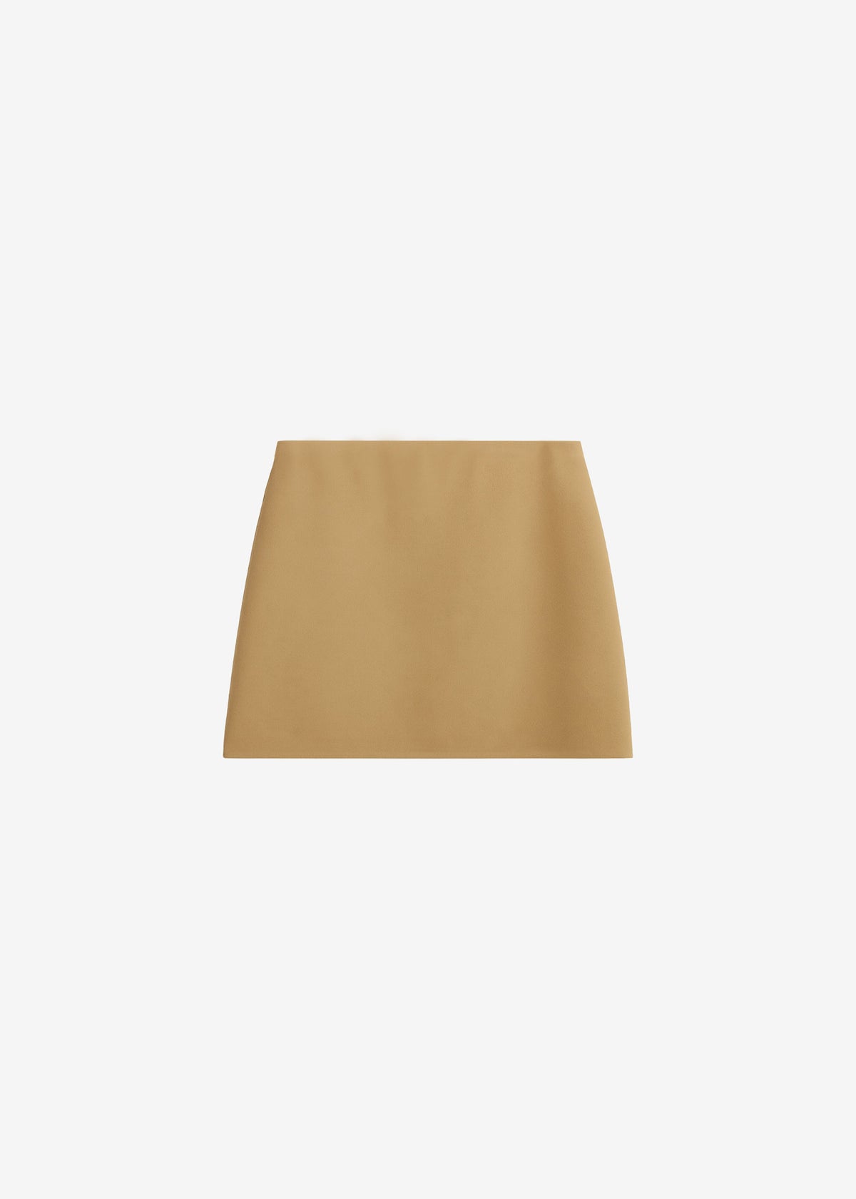 Hera Cotton Mini Skirt - Camel - 7