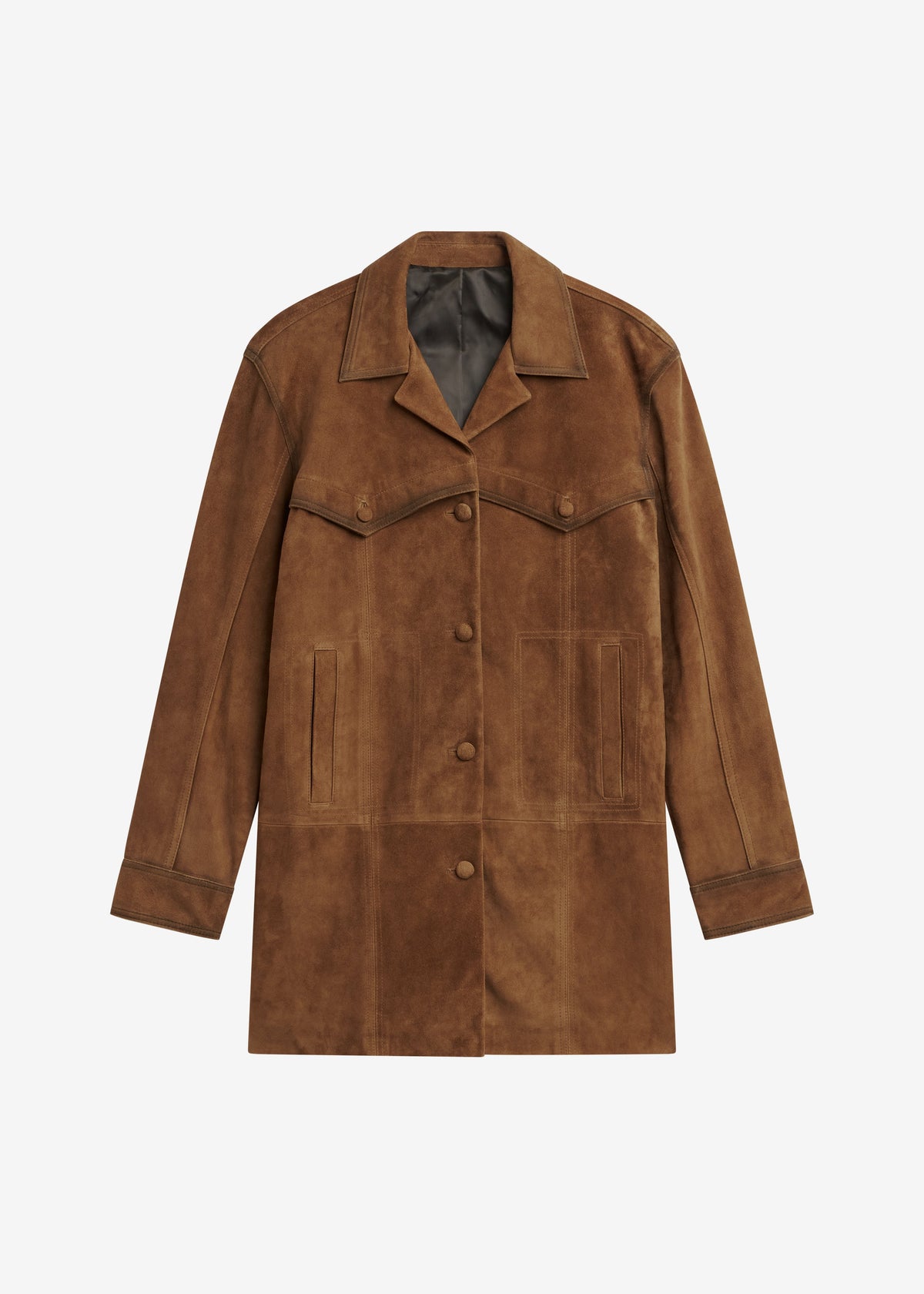Himal Suede Jacket - Camel - 9