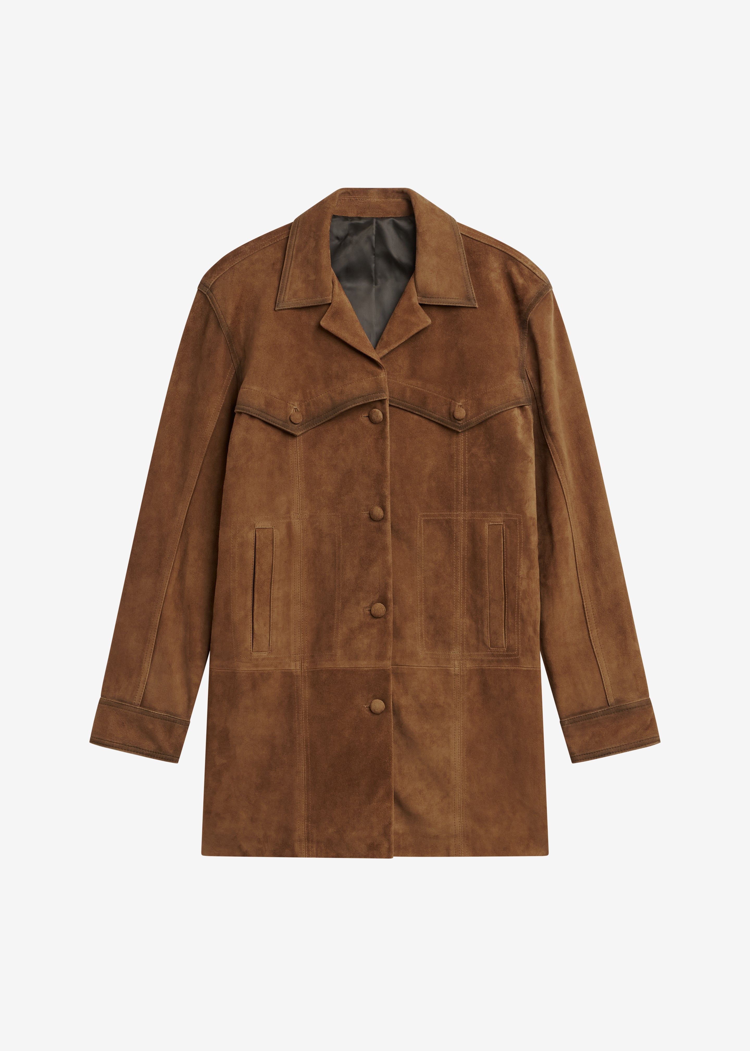 Himal Suede Jacket - Camel - 9