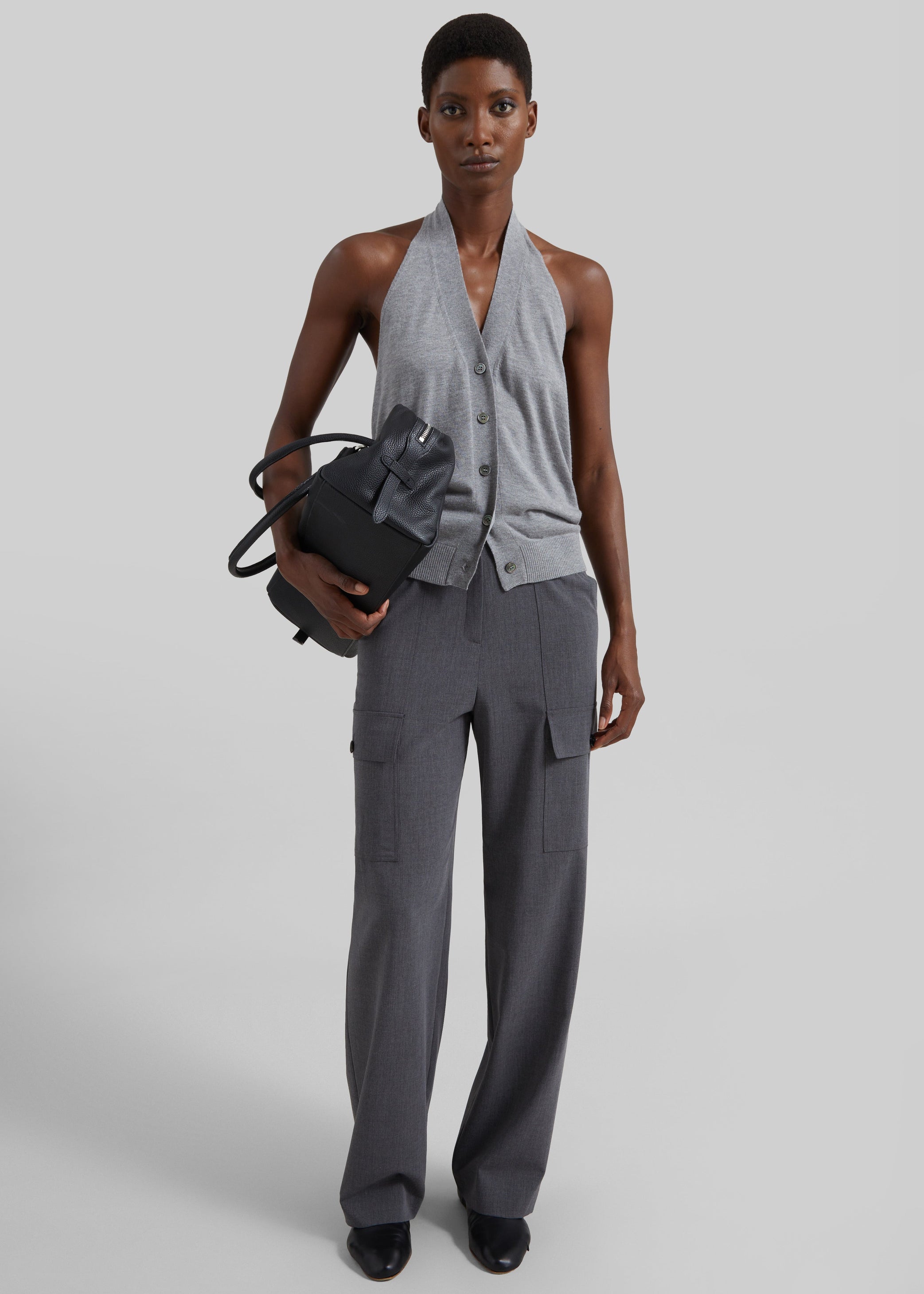Shop the look image for Holborn Cargo Pants - Grey Melange