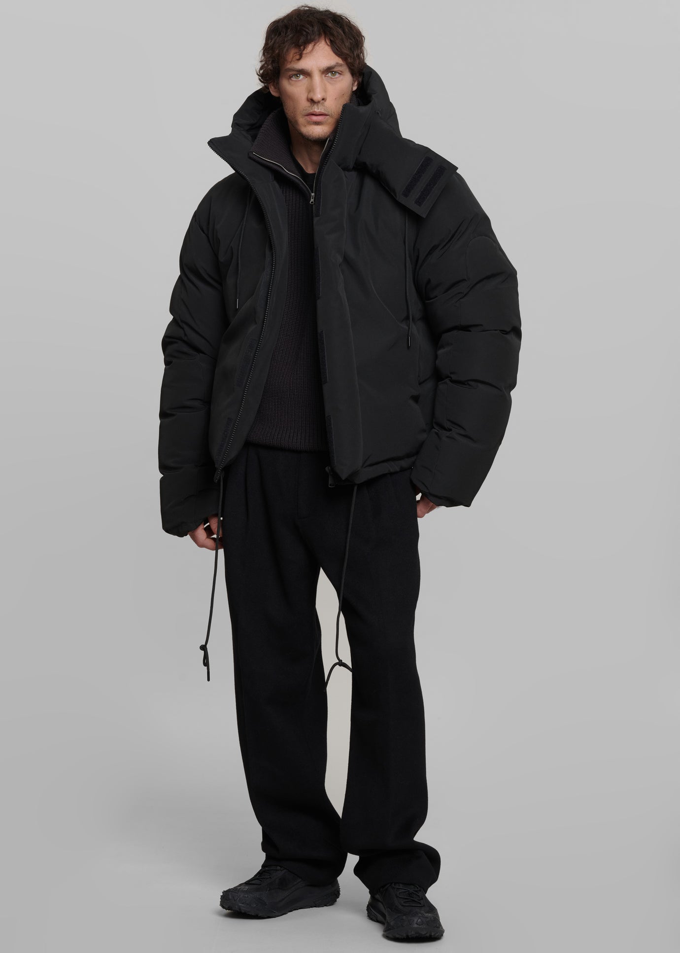 Holden Puffer Jacket - Black