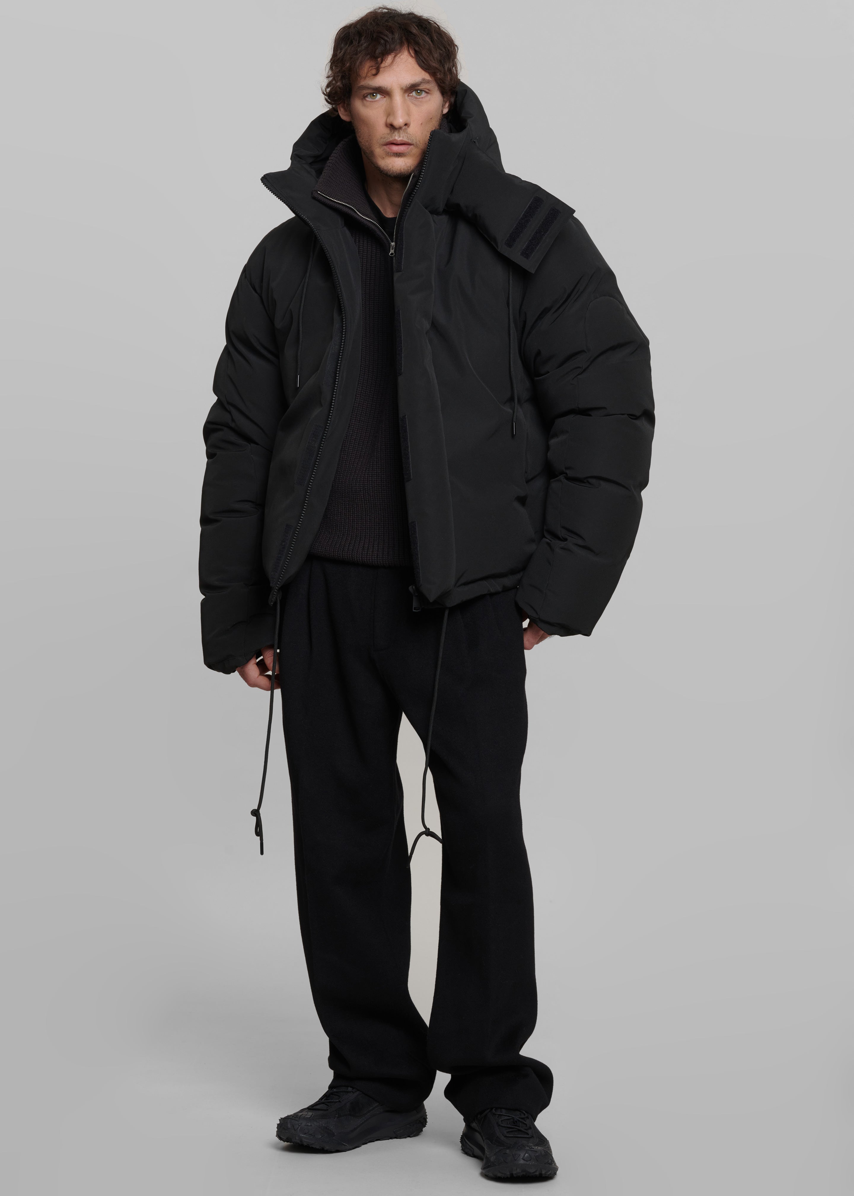 Holden Puffer Jacket - Black - 1