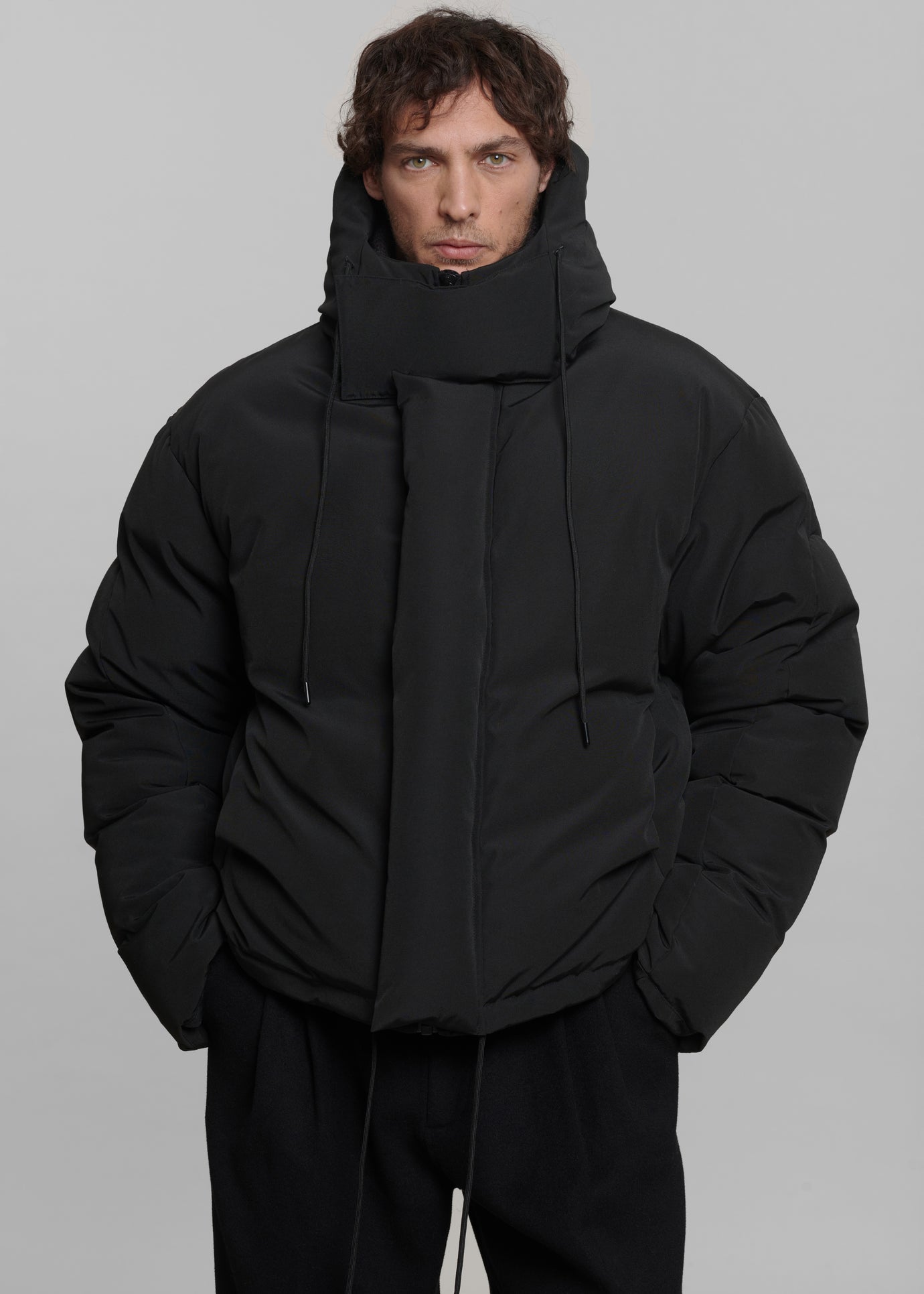 Holden Puffer Jacket - Black - 1