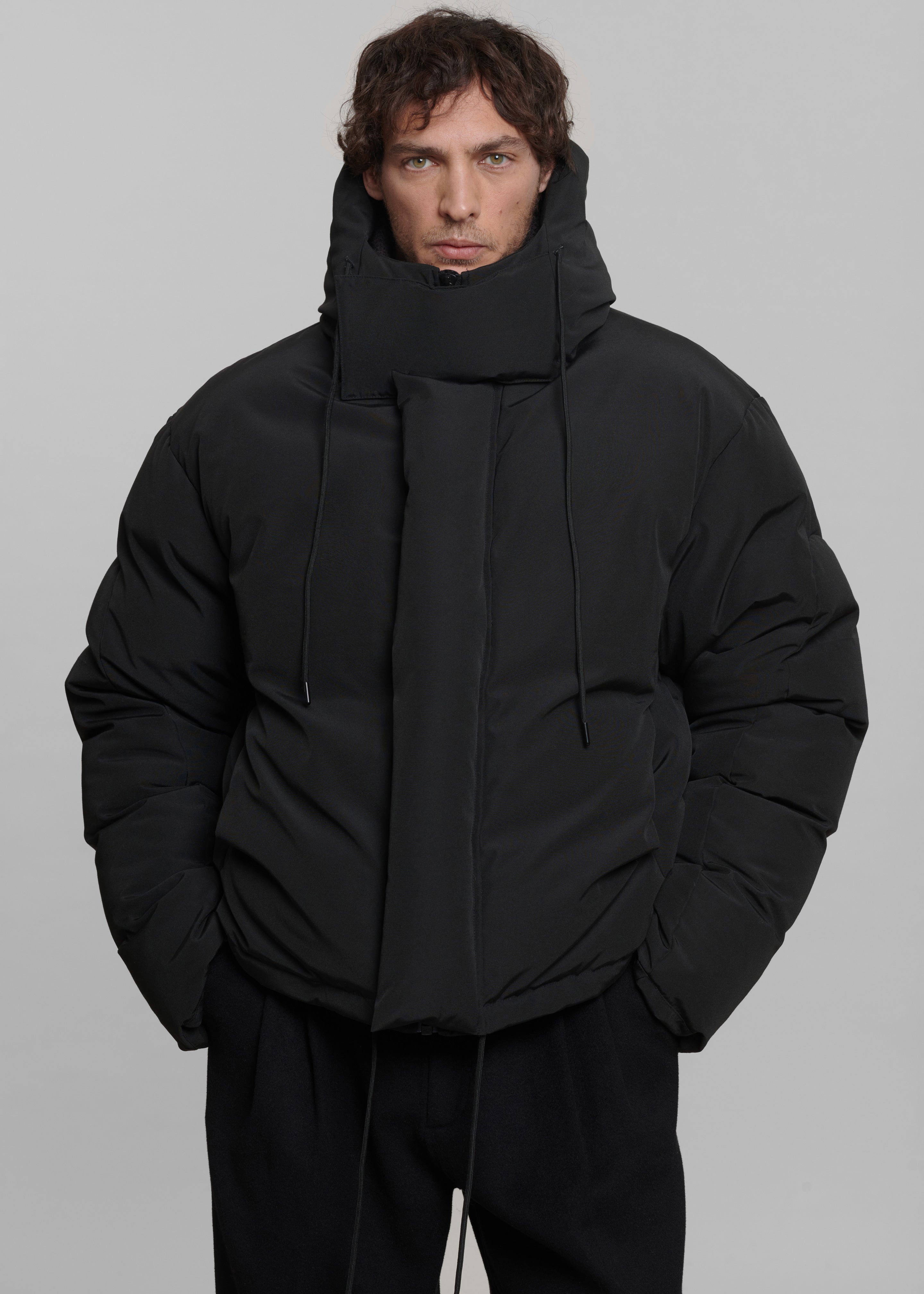 Holden Puffer Jacket - Black - 2