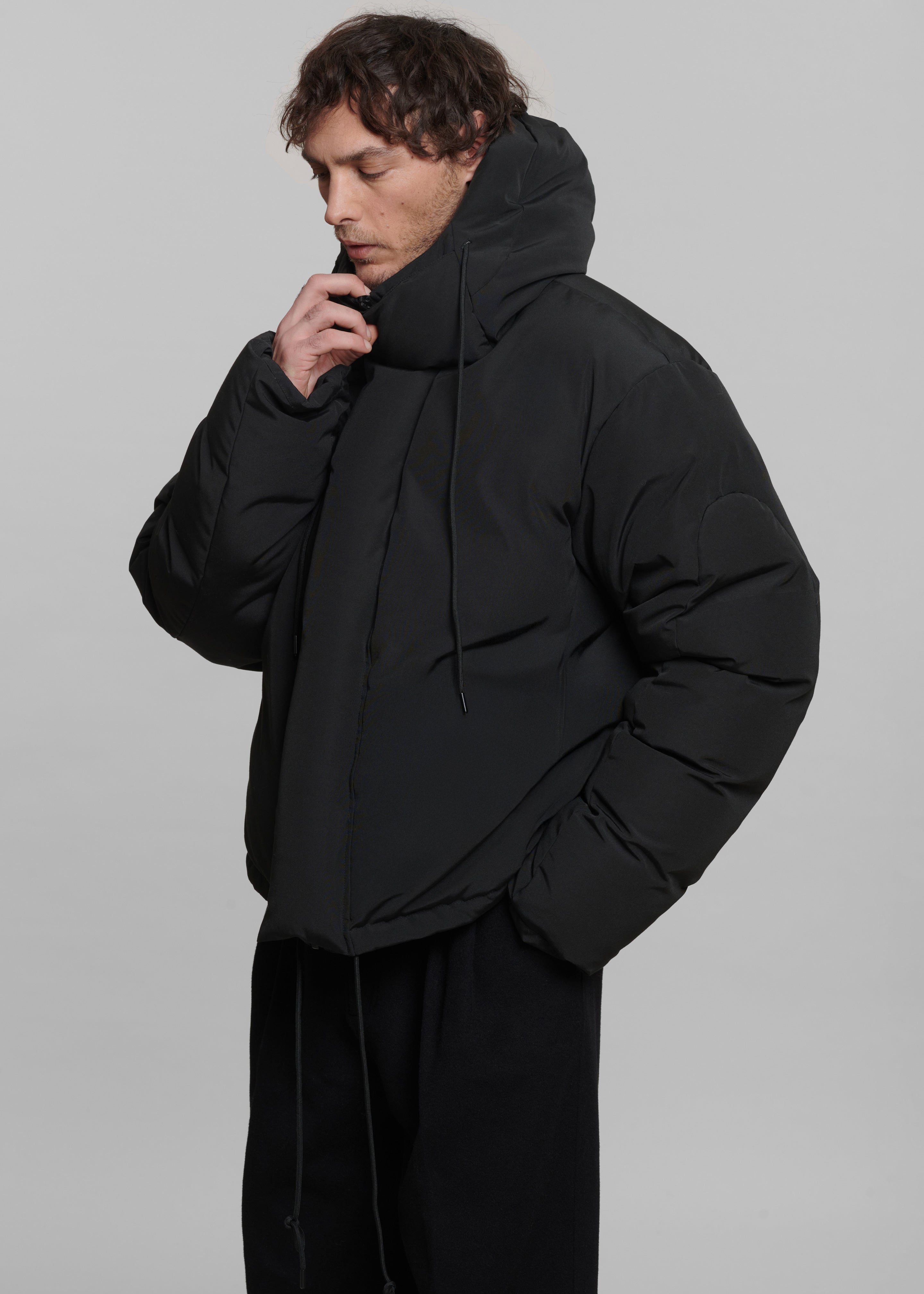 Holden Puffer Jacket - Black - 3