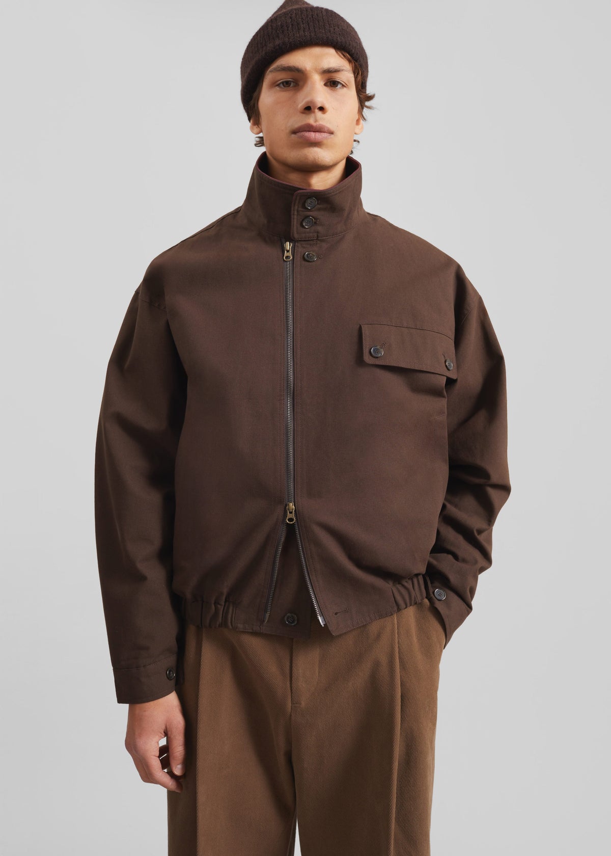 Holt Work Jacket - Brown - 7