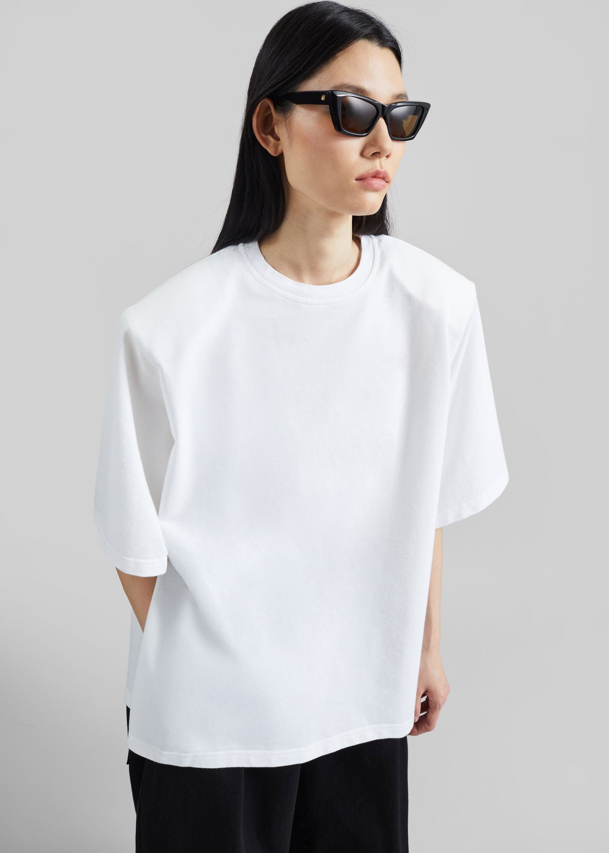 Hugo Padded T-Shirt - White - 3