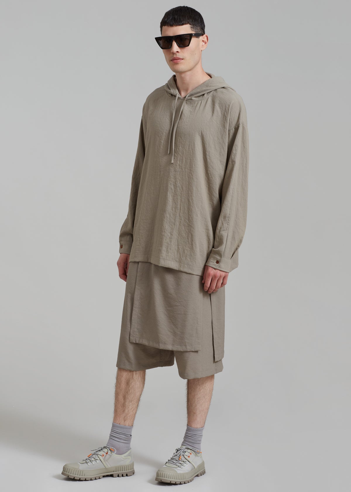 Heith Light Hoodie - Olive - 8