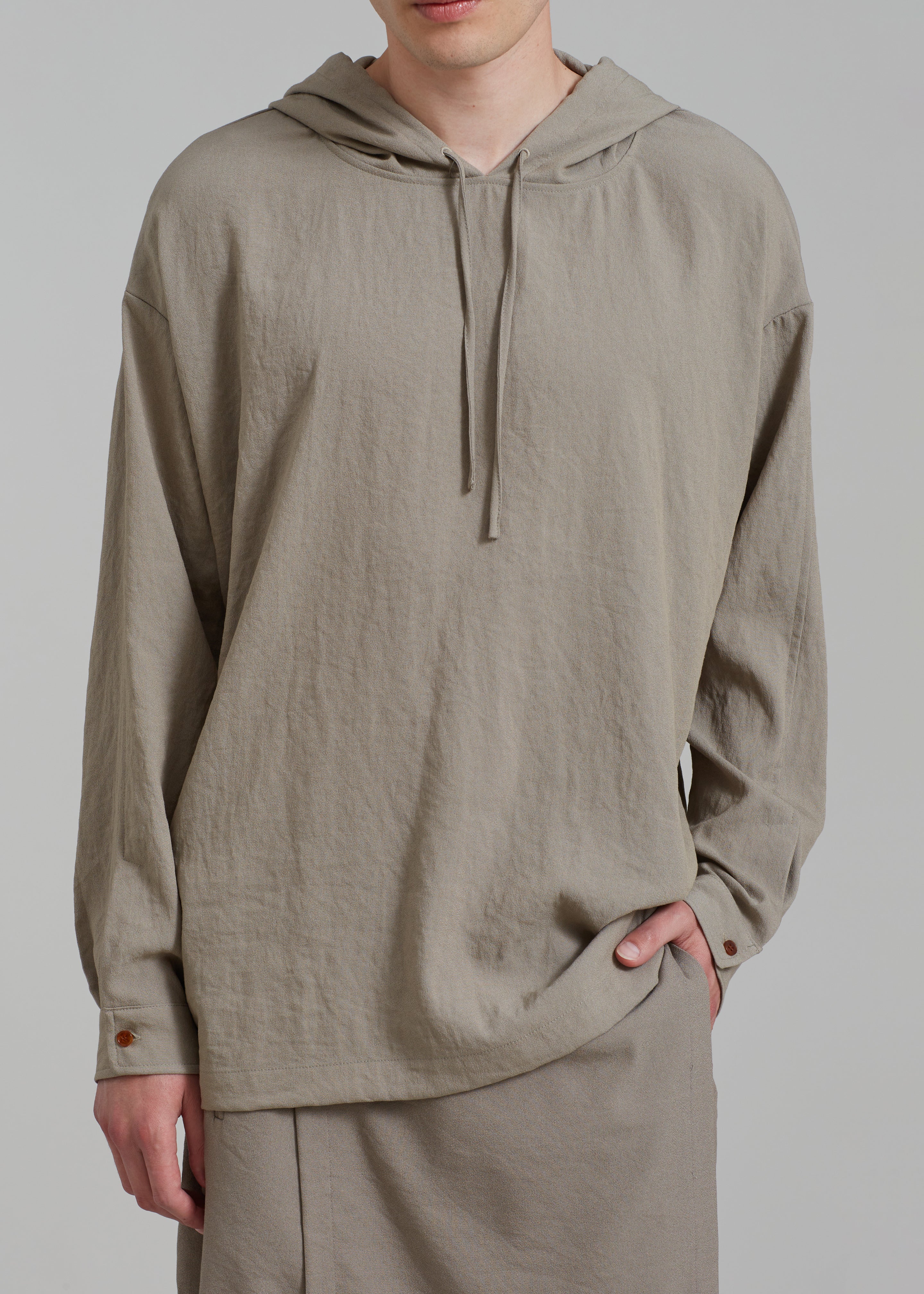 Heith Light Hoodie - Olive - 3