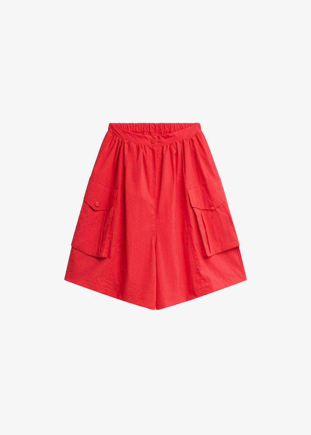 Igny Technical Cargo Bermuda Shorts - Red