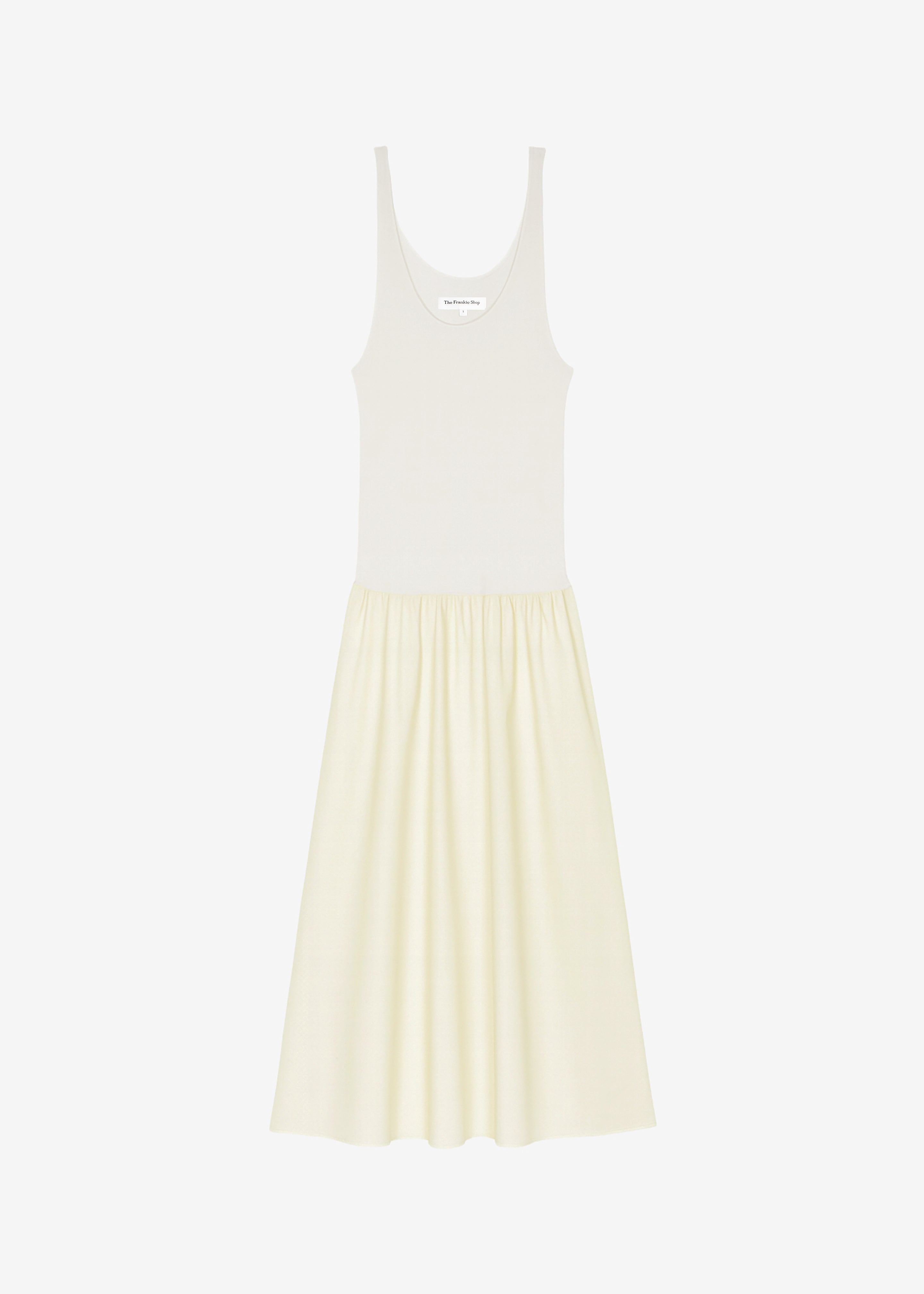 Iliya Drop Waist Maxi Dress - Cream - 7
